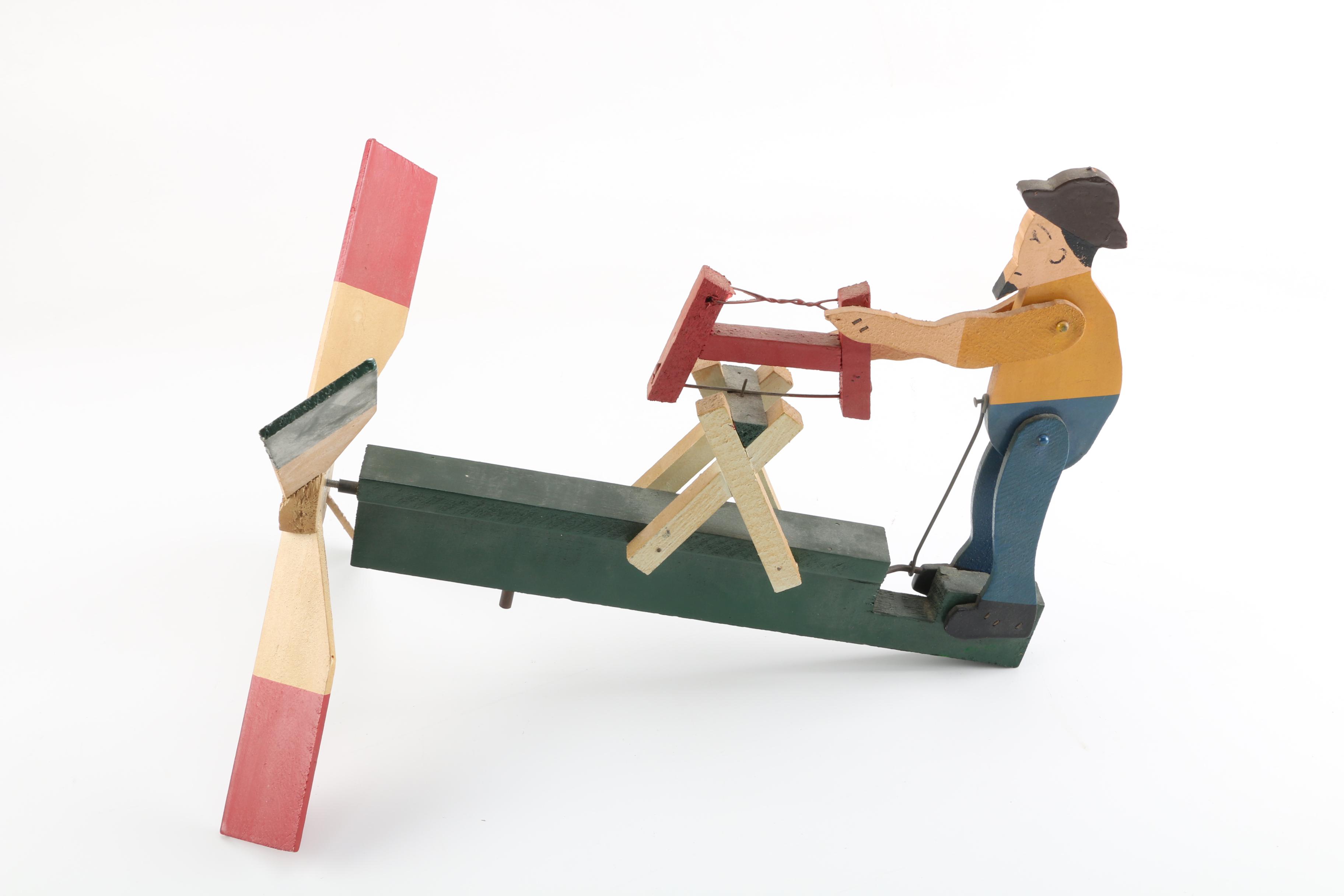 Folk Art Style Whirligig