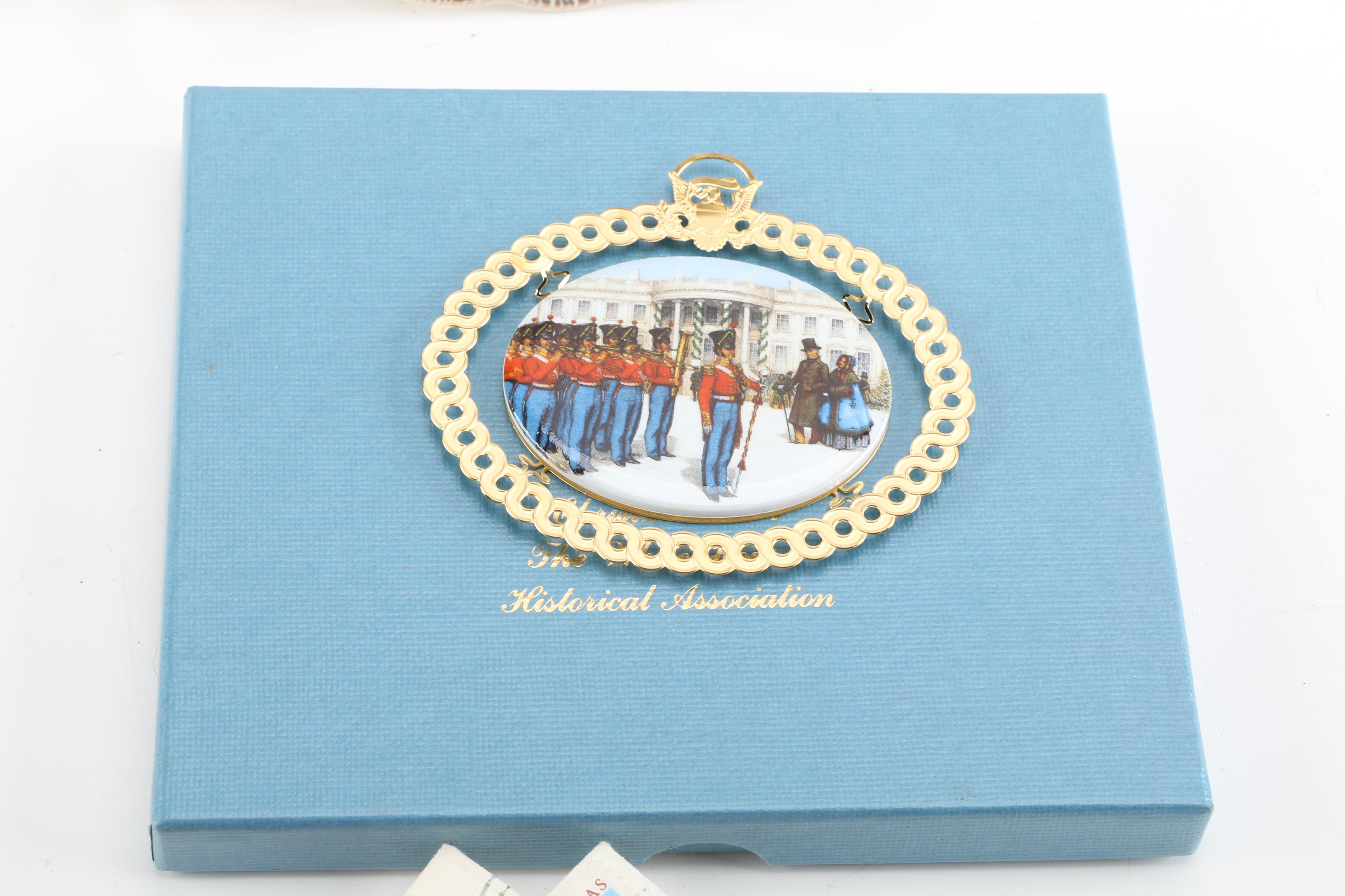 Political Memorabilia, Including Pinbacks, Eisenhower Plate and Ornaments