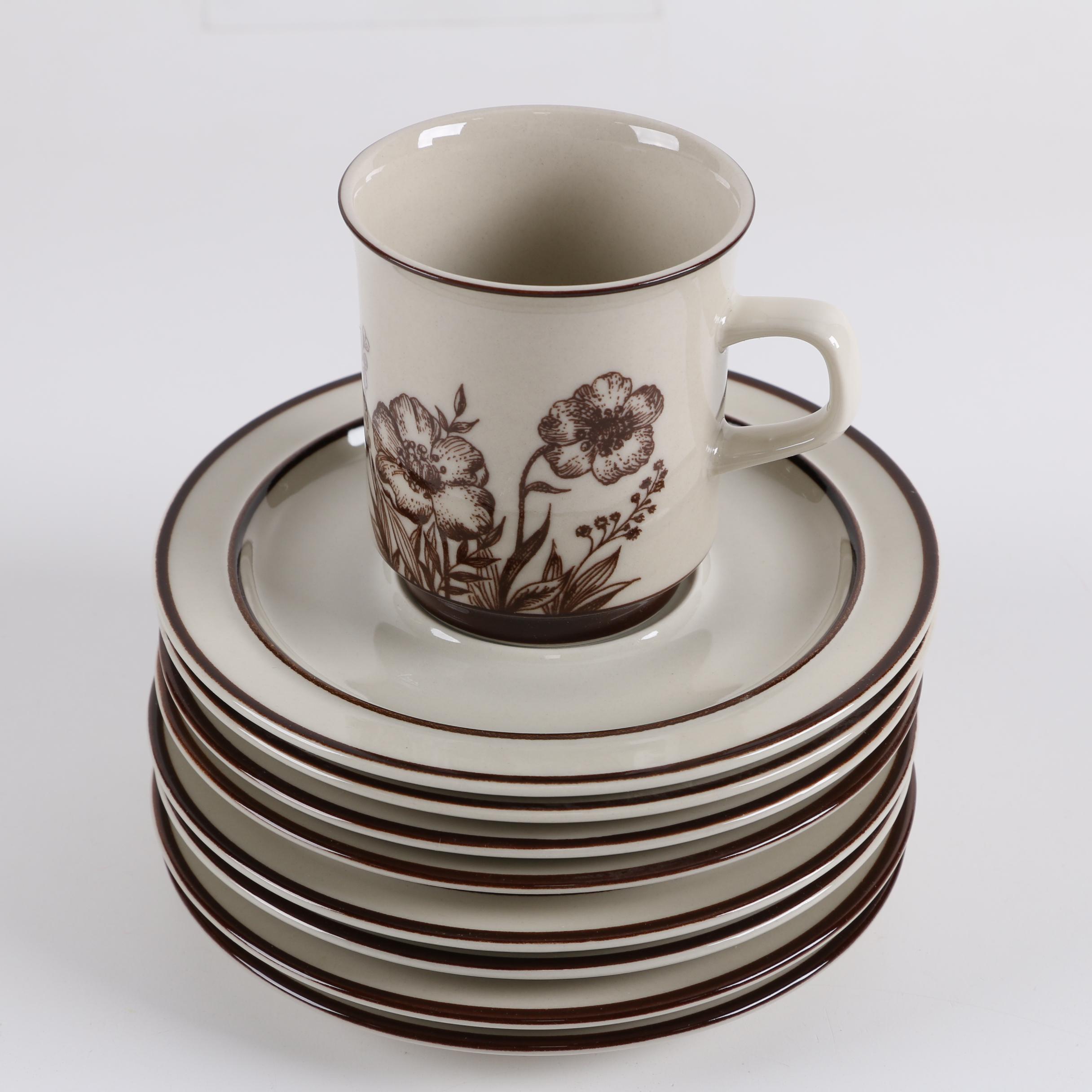 Design Four "Indian Summer" Stoneware Dinnerware
