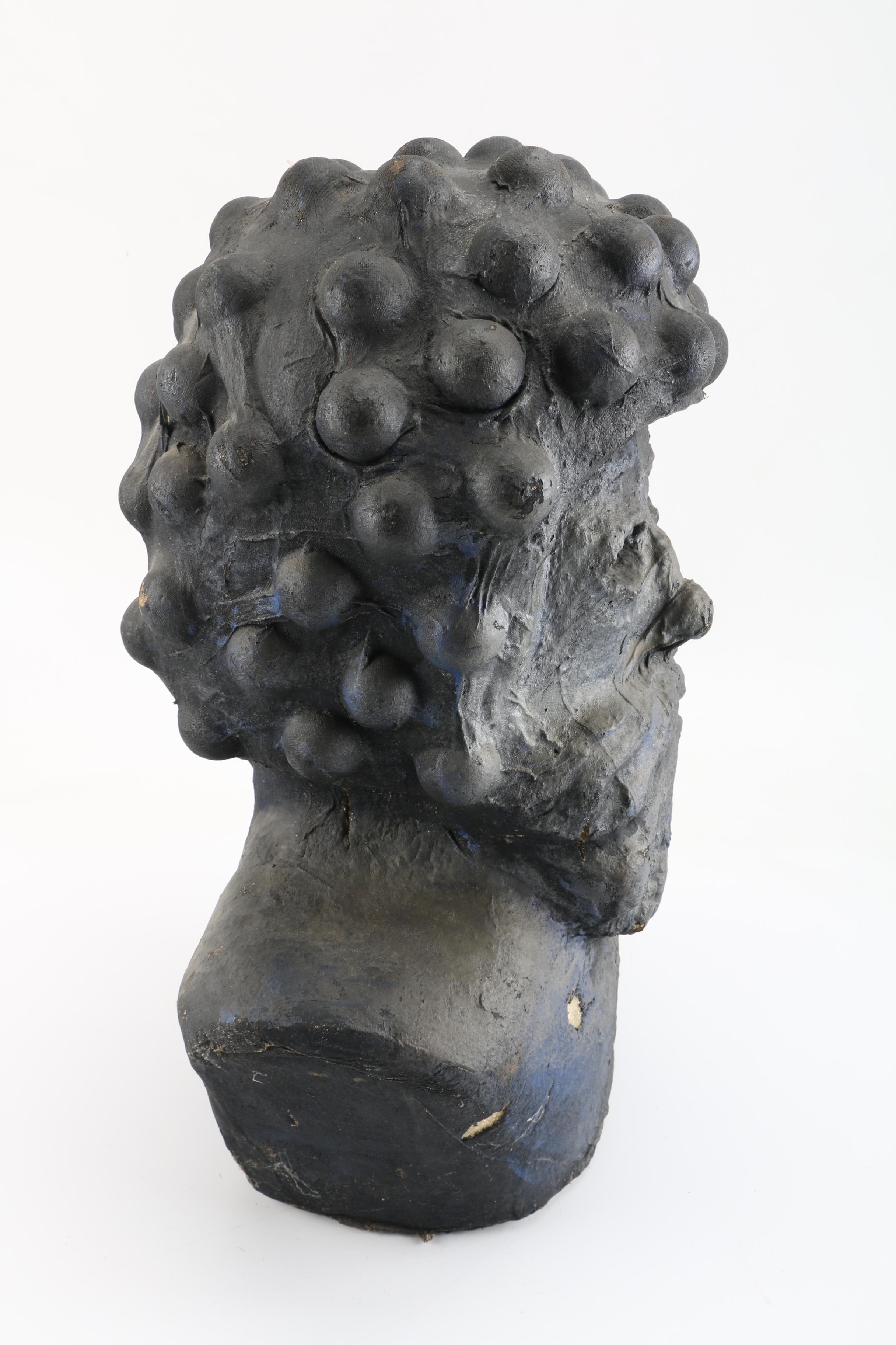 Painted Styrofoam Greek Bust