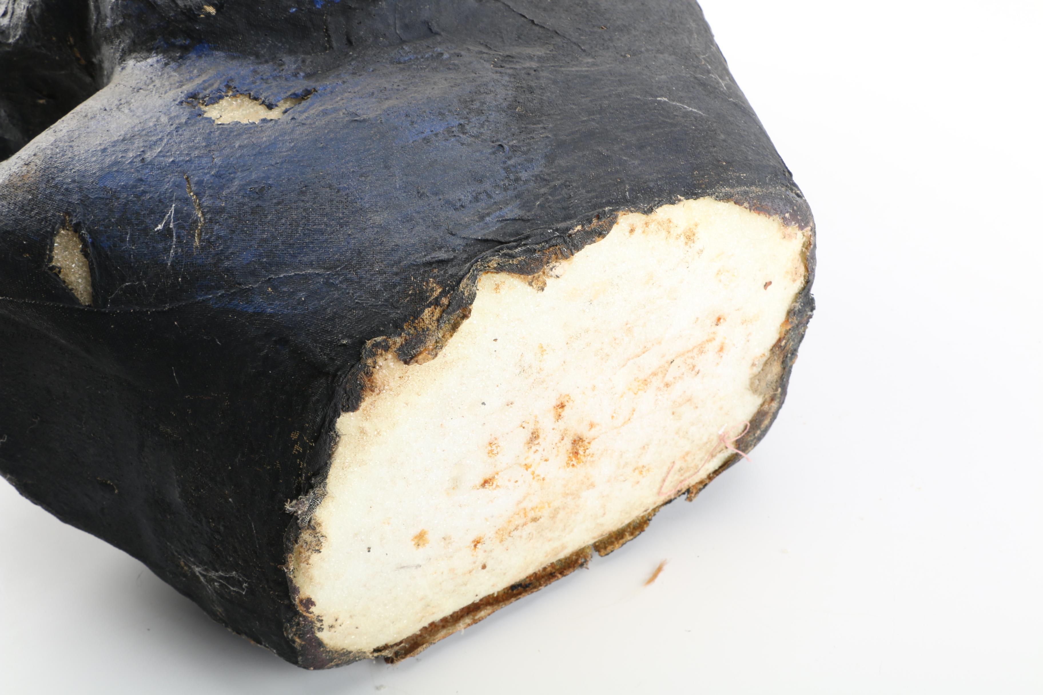 Painted Styrofoam Greek Bust