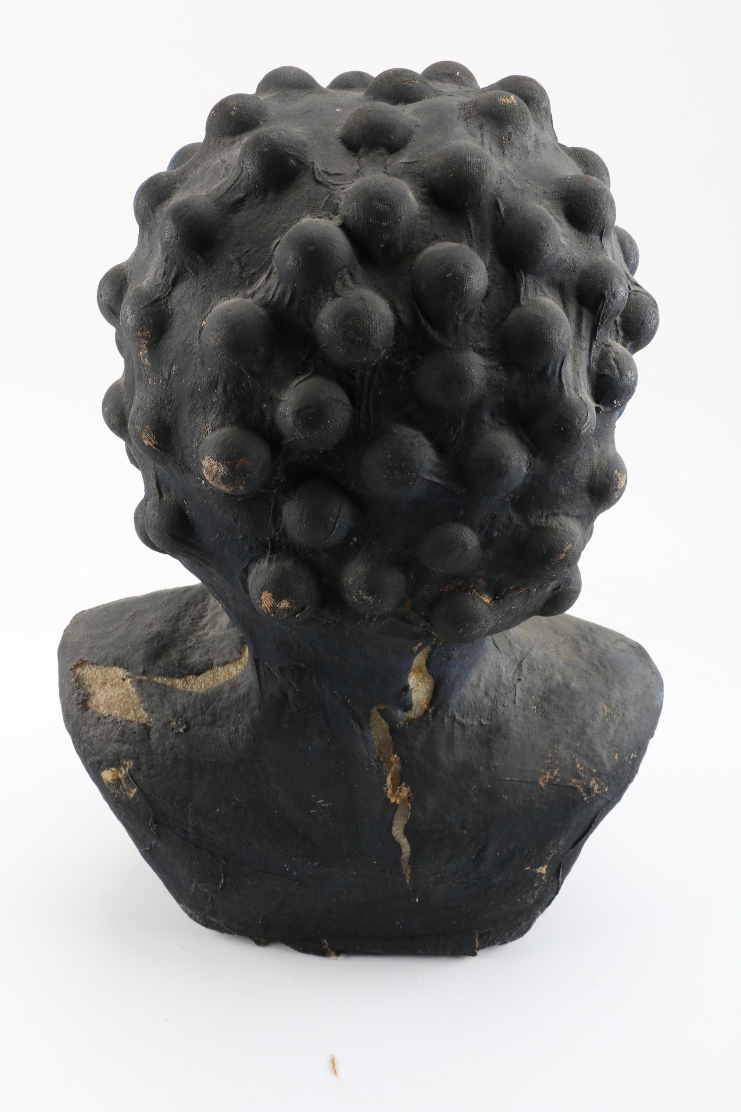 Painted Styrofoam Greek Bust