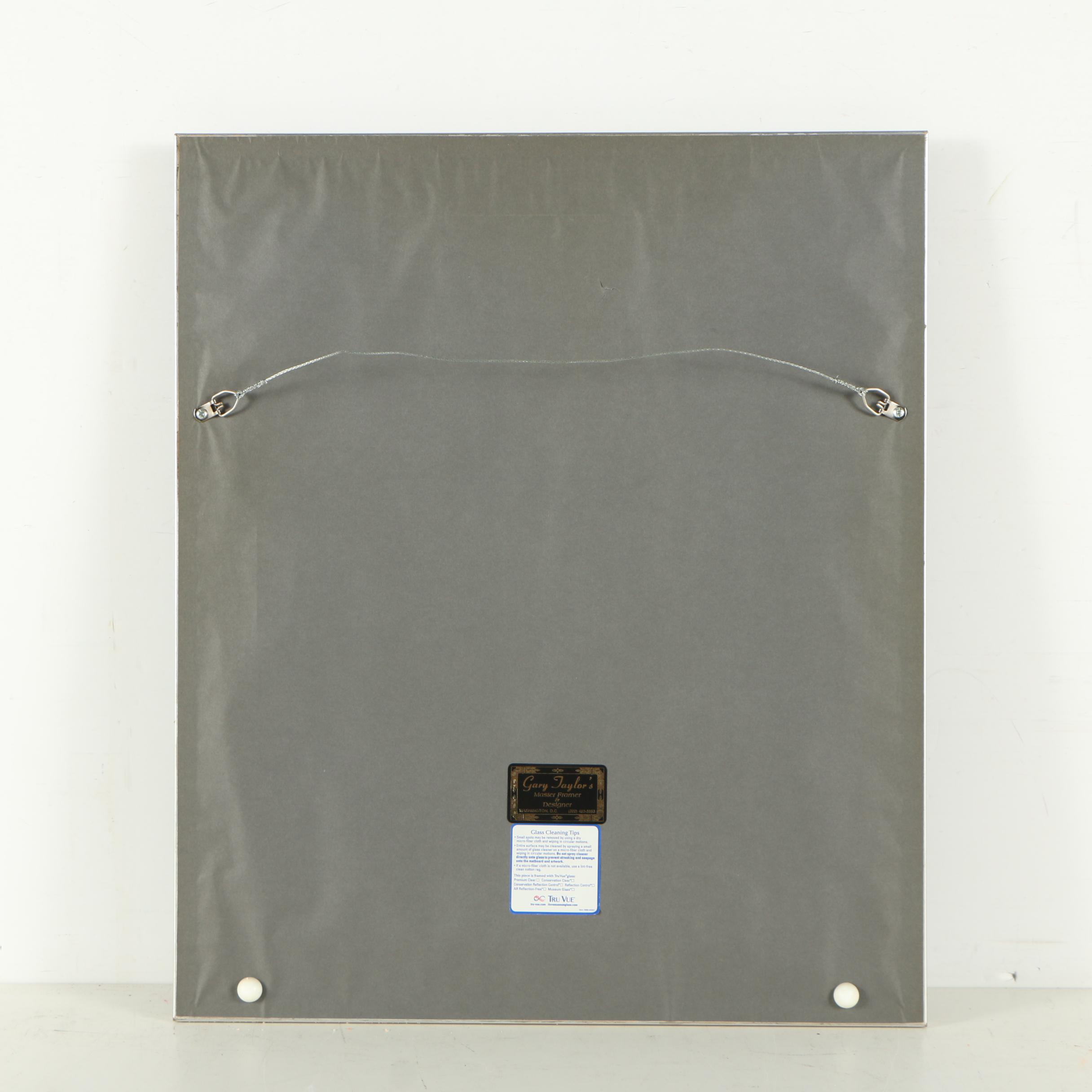 After Mary Alice Guthrie Vintage Halftone Print "Lex H"