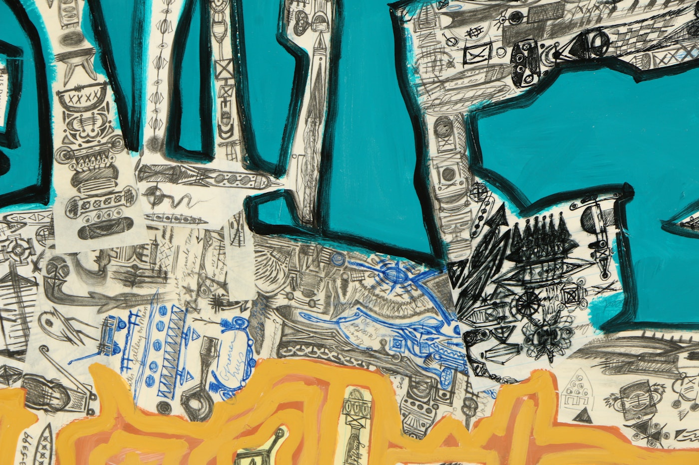 Merle Rosen Mixed Media Painting | EBTH