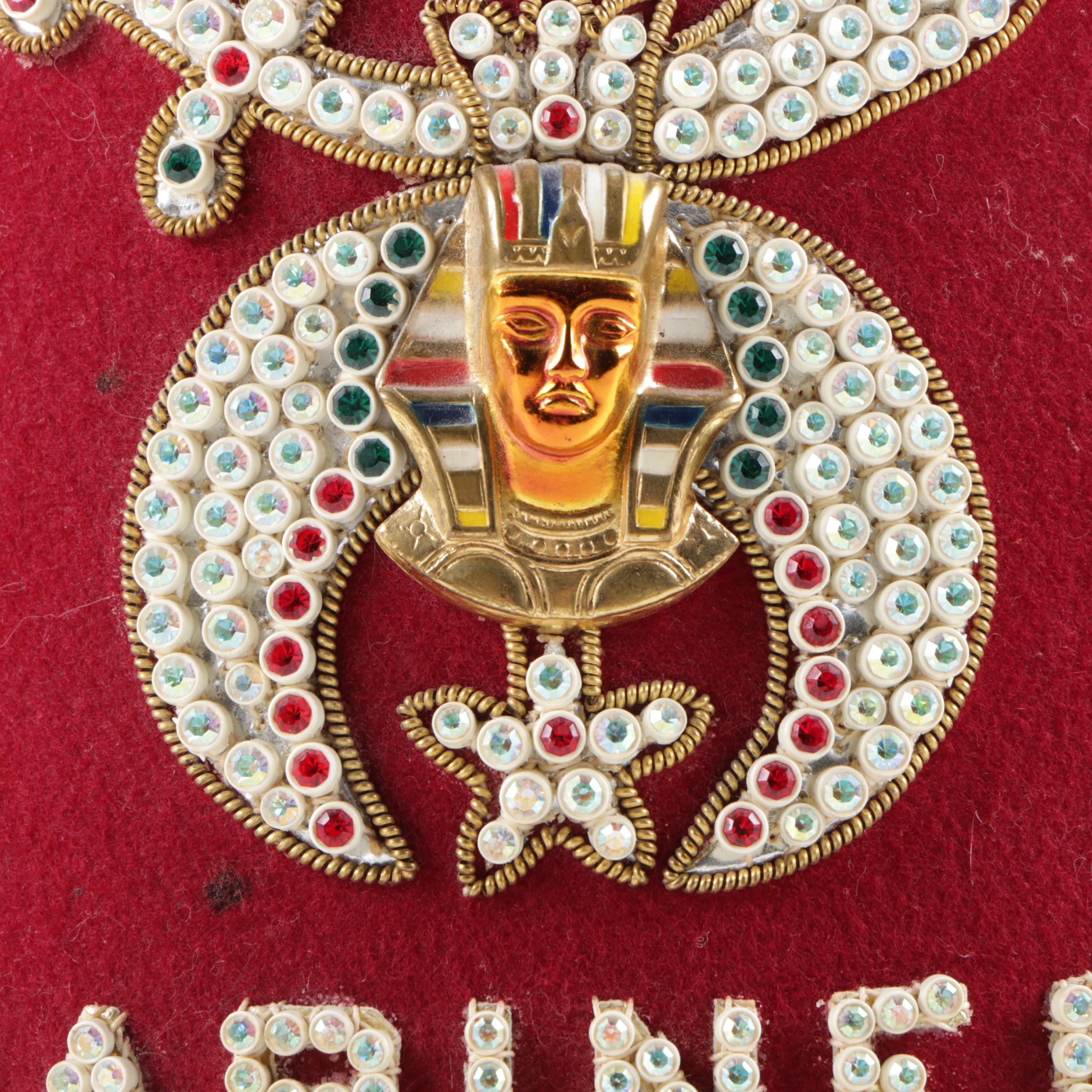 Vintage Anthony Nizzardini Masonic Supply Co. Shriners Fez