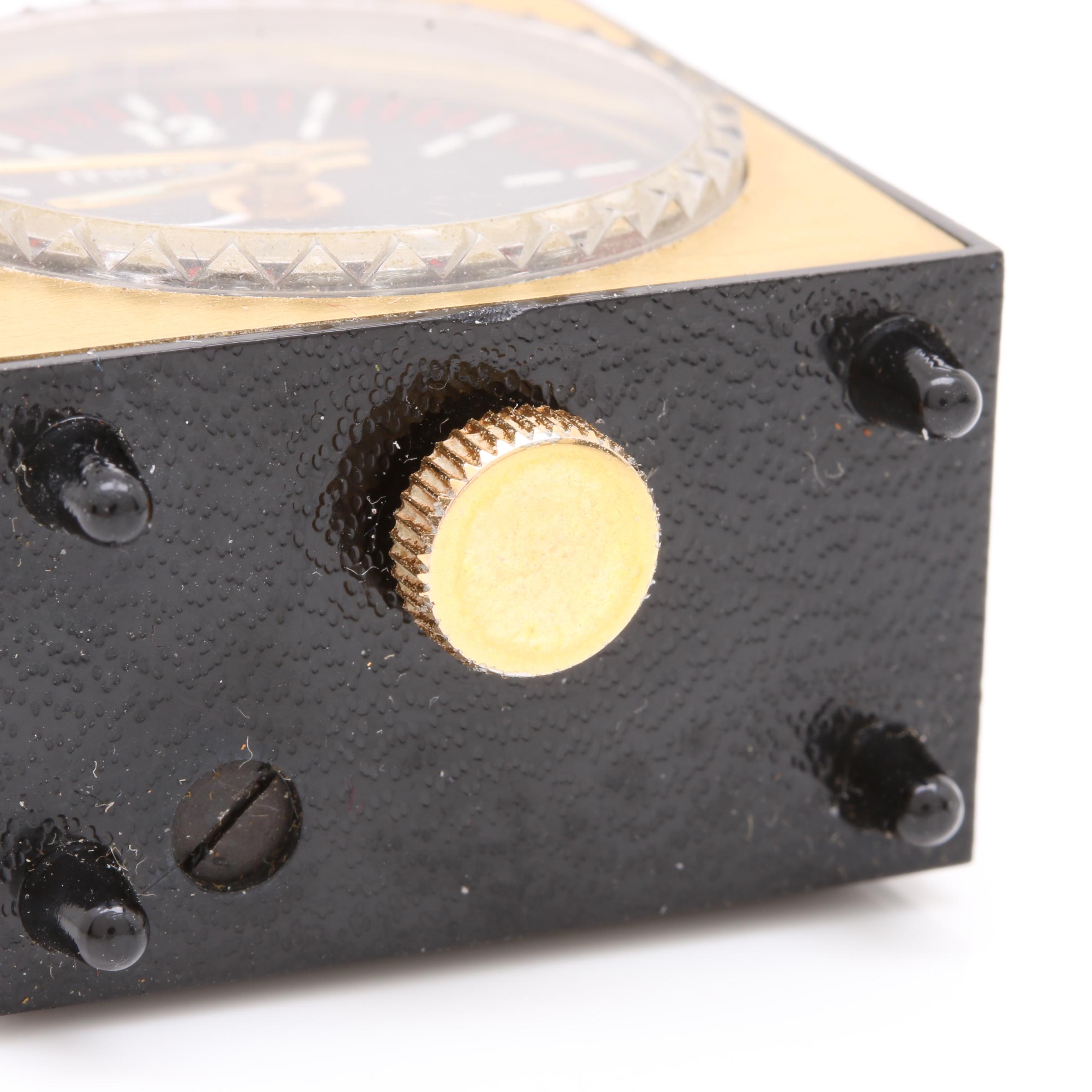 Miniswiss Alarm Travel Clock with Case