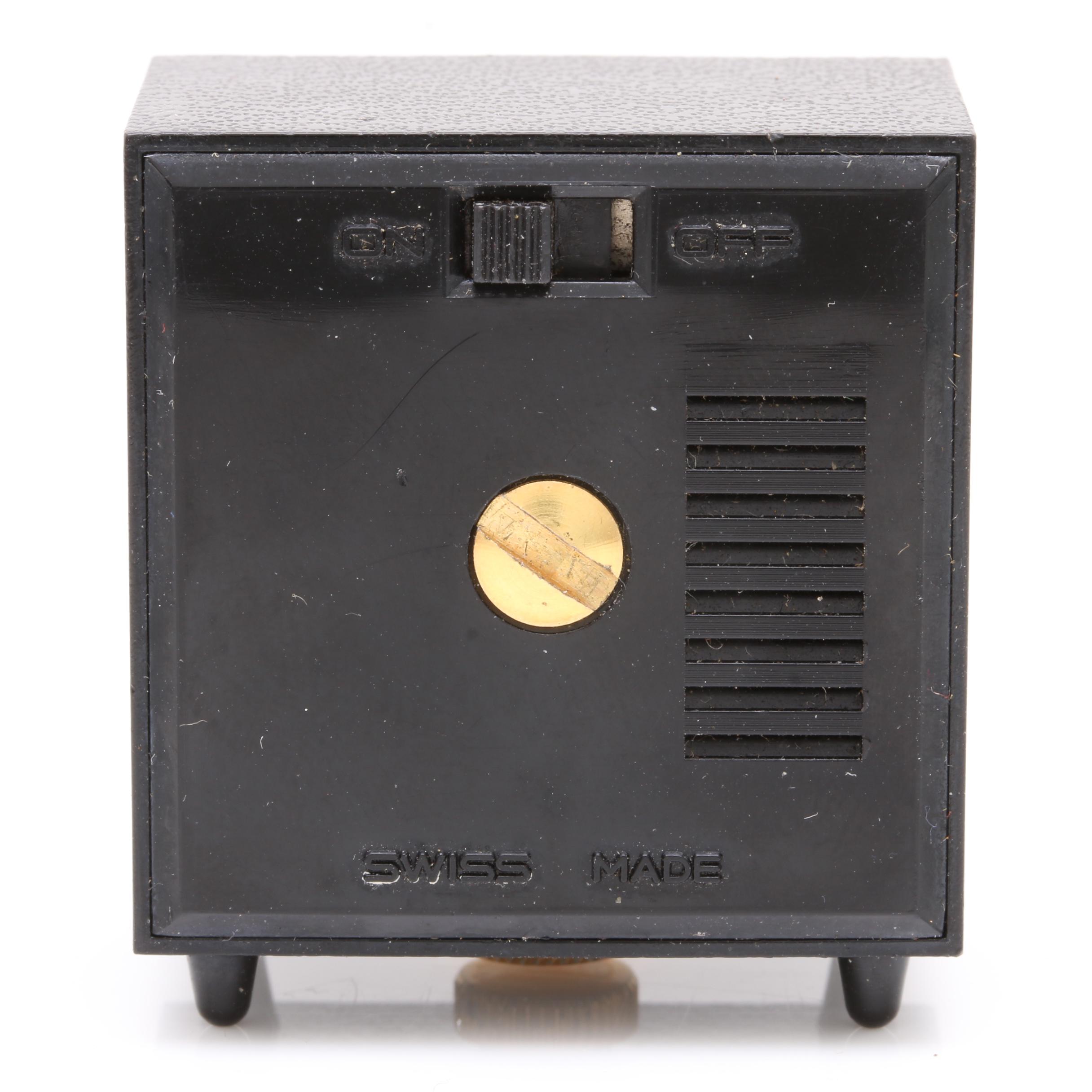 Miniswiss Alarm Travel Clock with Case