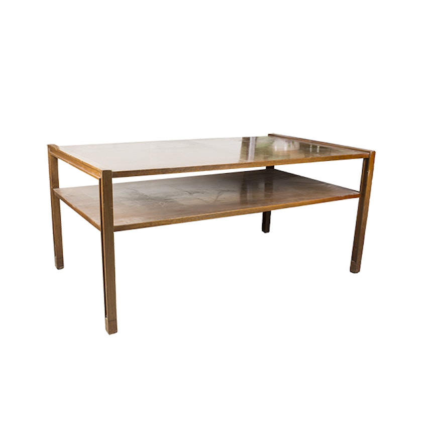 Two Tier Coffee Table by Dunbar