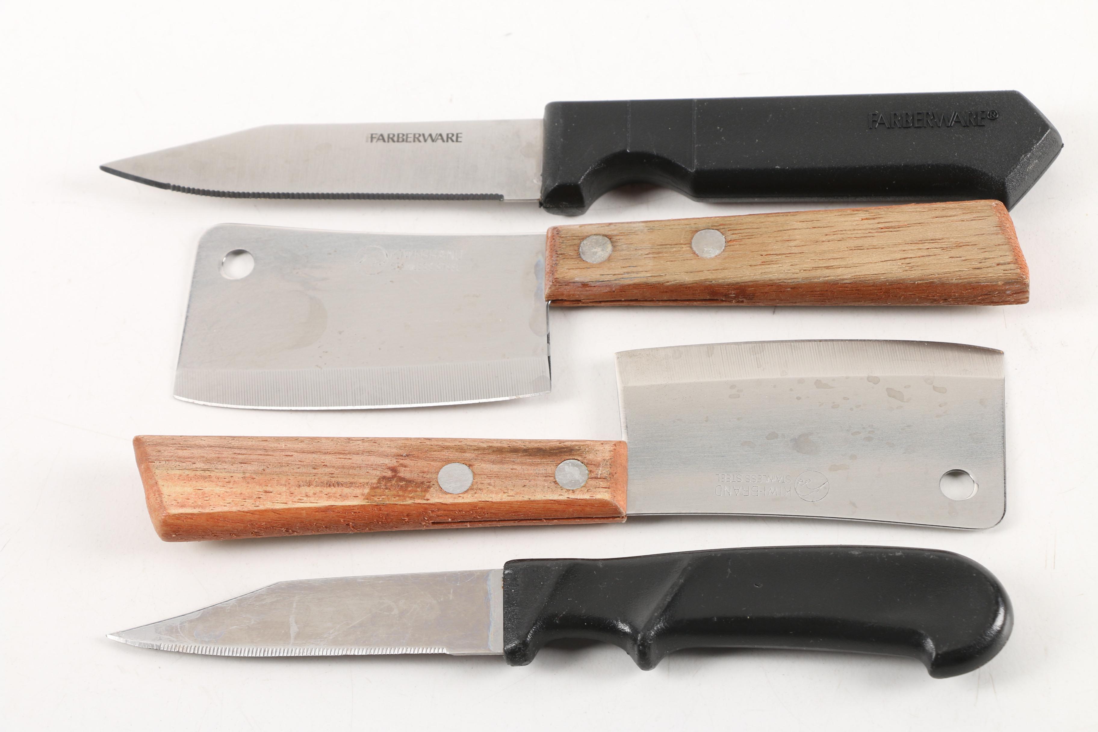 Knife Assortment with Wüsthof Trident Wooden Block