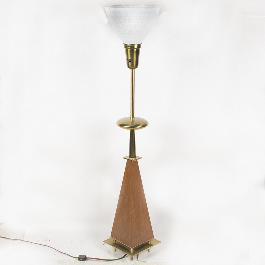 Stiffel Vintage Torchiere Table Lamp