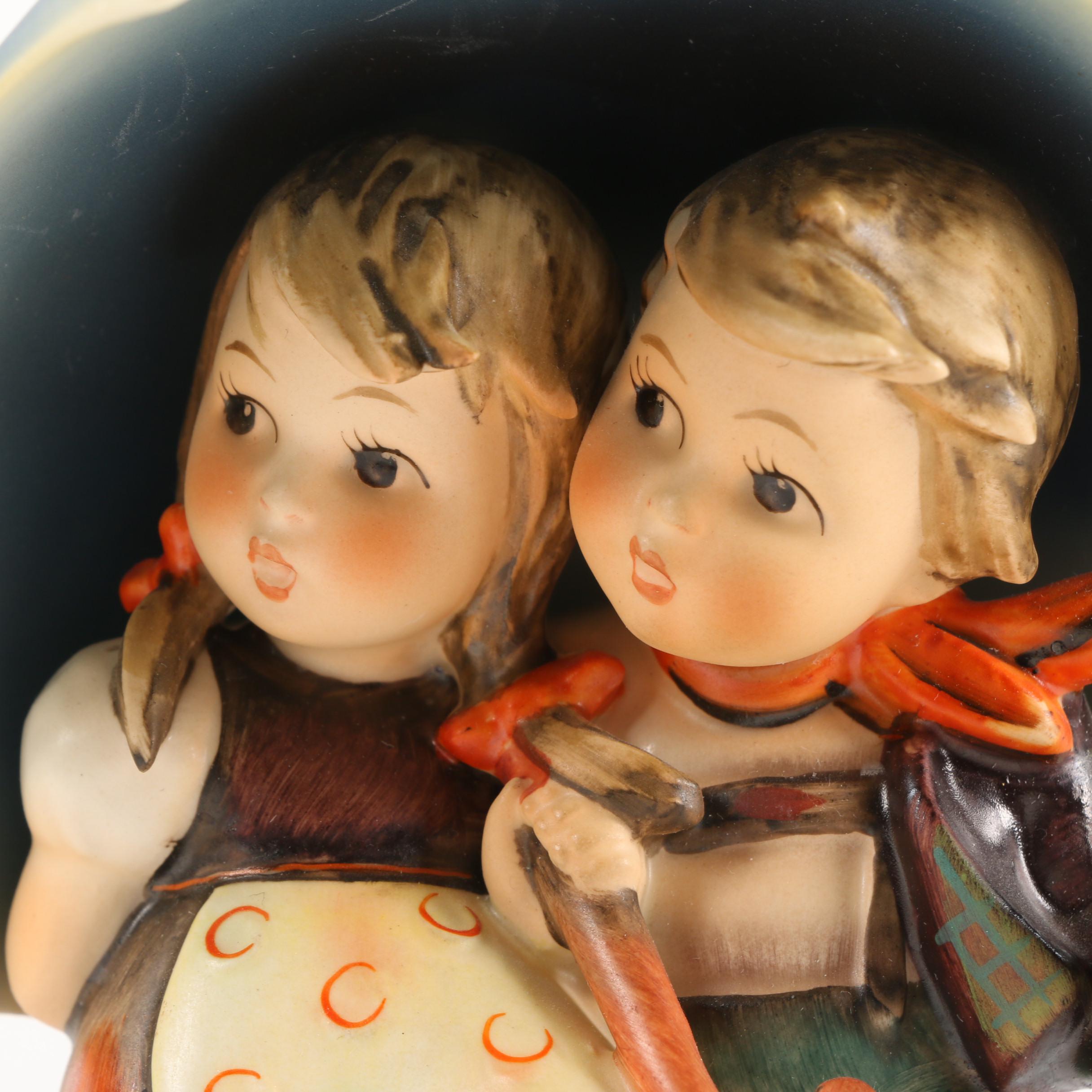 Vintage Goebel M.I. Hummel "Stormy Weather" Hand-Painted Figurine