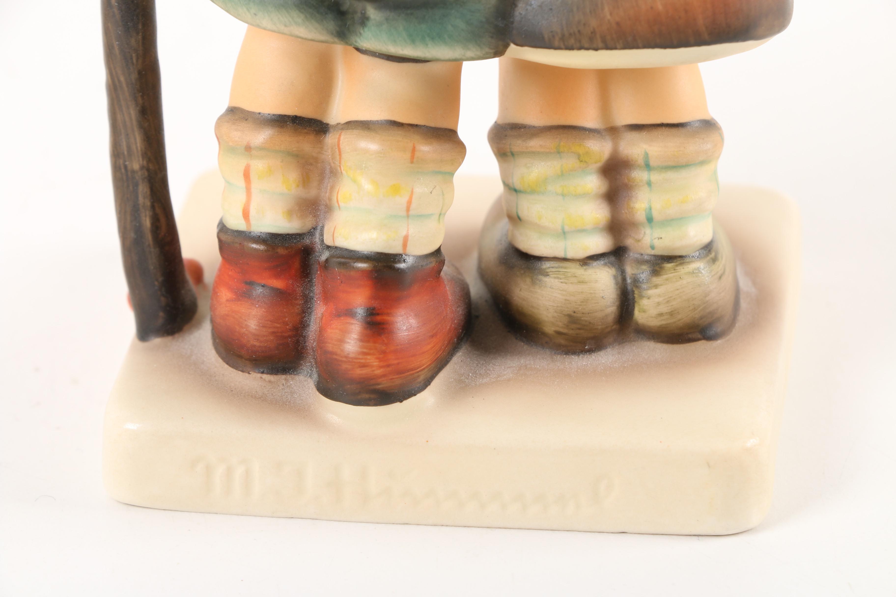 Vintage Goebel M.I. Hummel "Stormy Weather" Hand-Painted Figurine