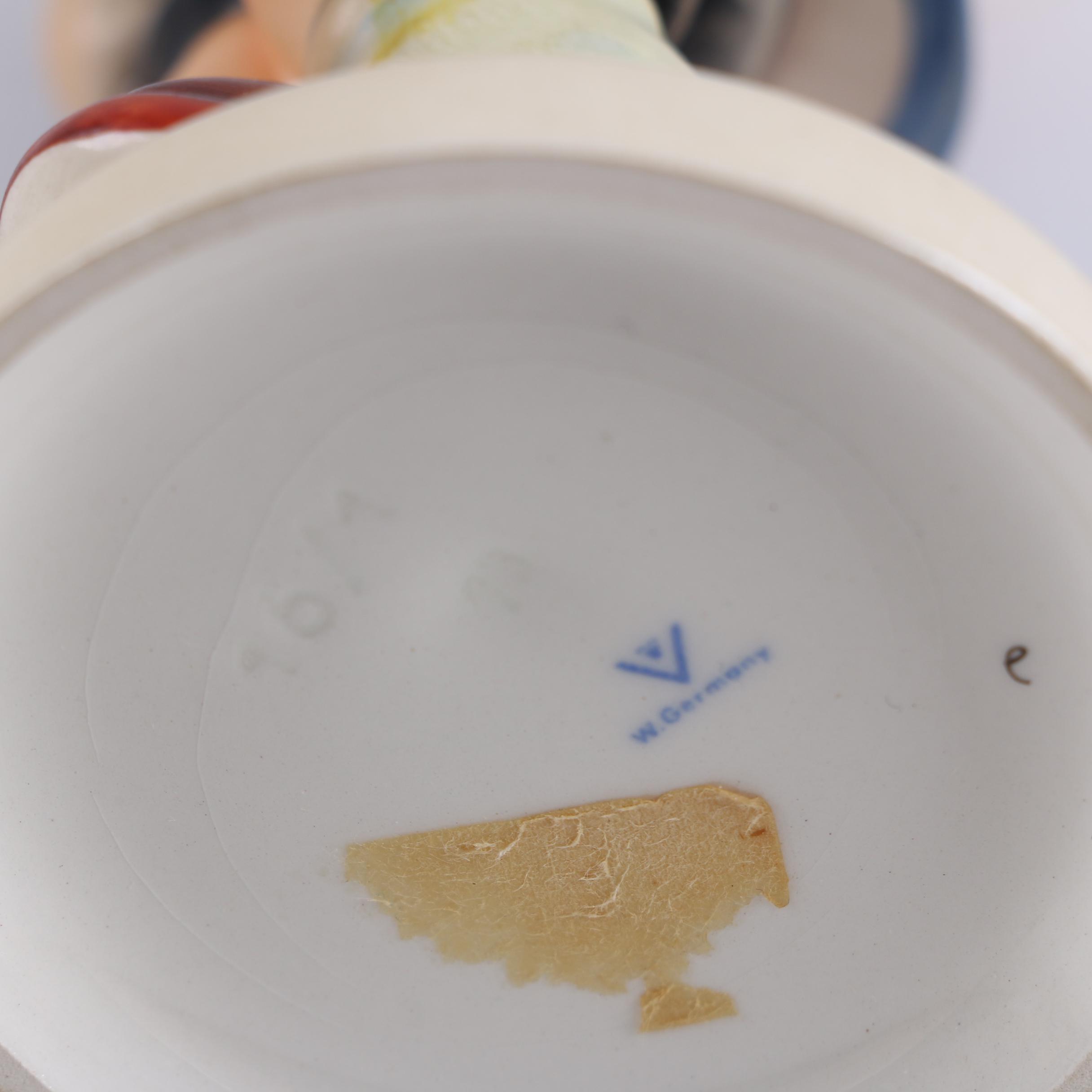 Vintage Hummel Figurines including "Little Hiker" and "Post Man"