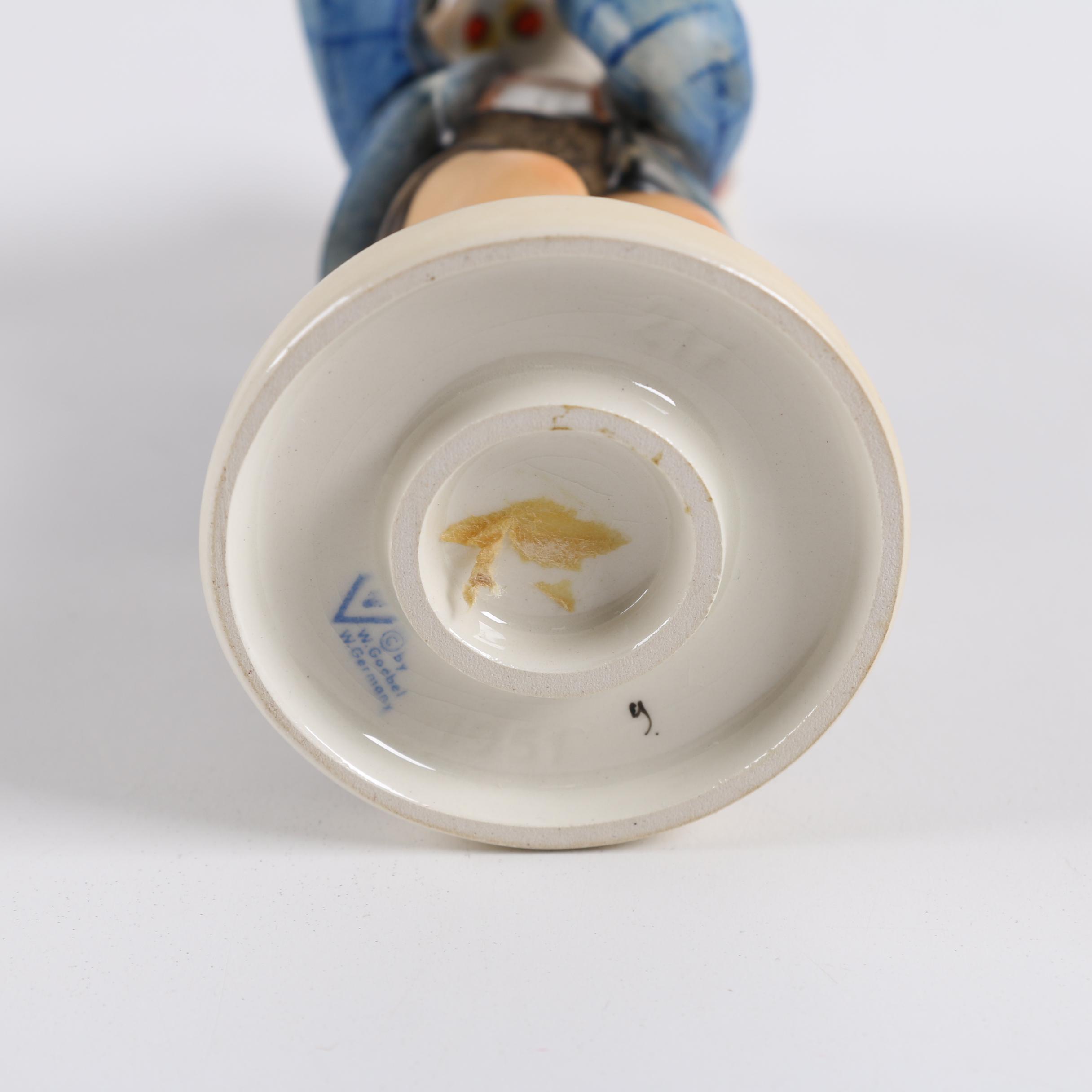 Vintage Hummel Figurines including "Little Hiker" and "Post Man"