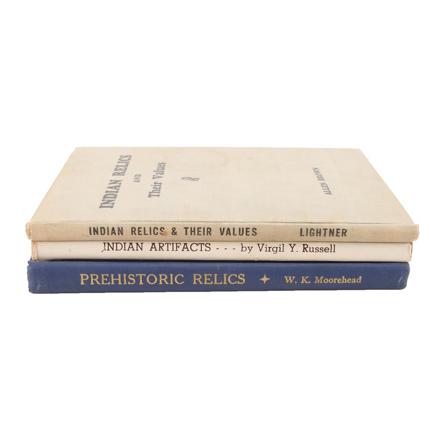 Three Mid-Century Books on Artifacts and Relics