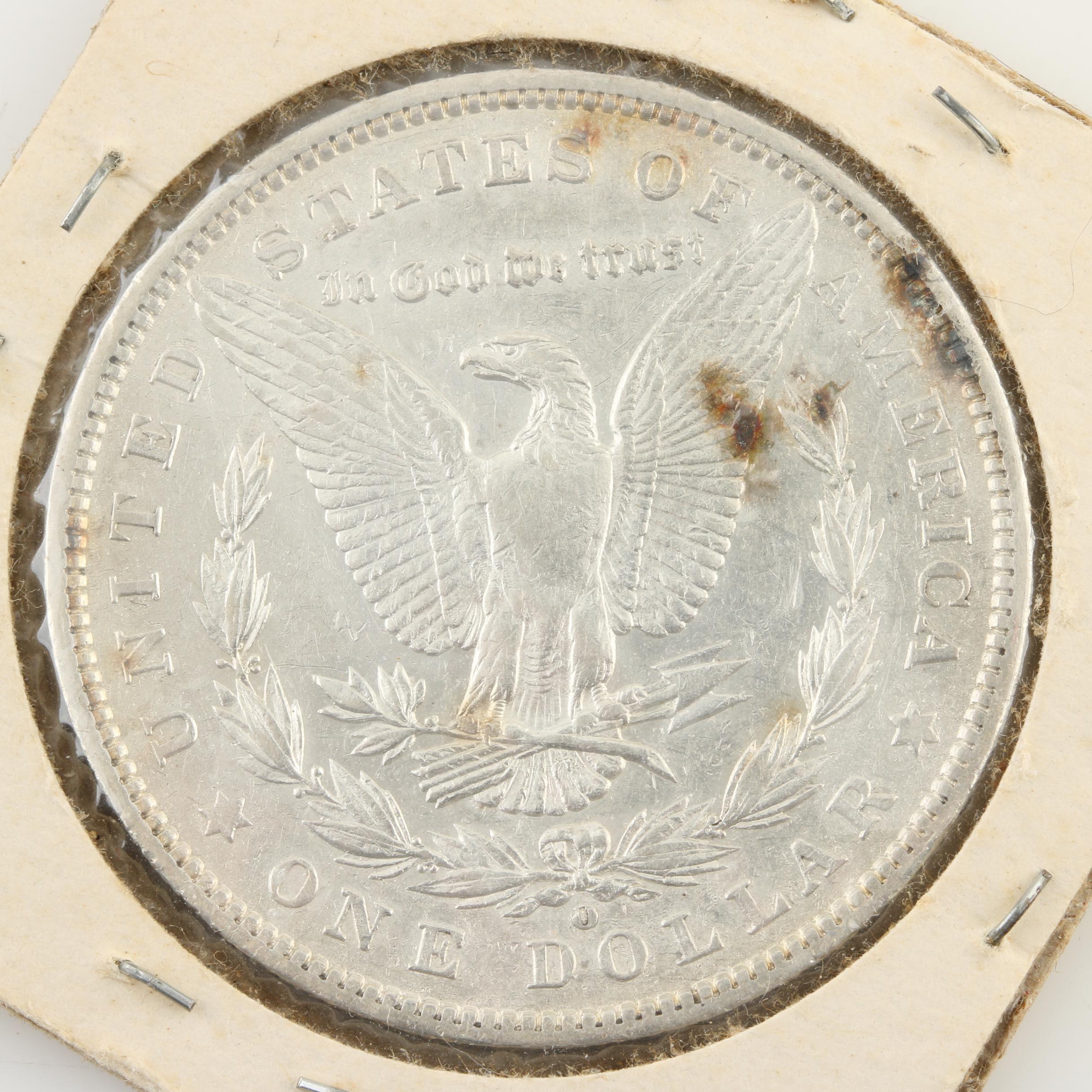 Ten Morgan Silver Dollars