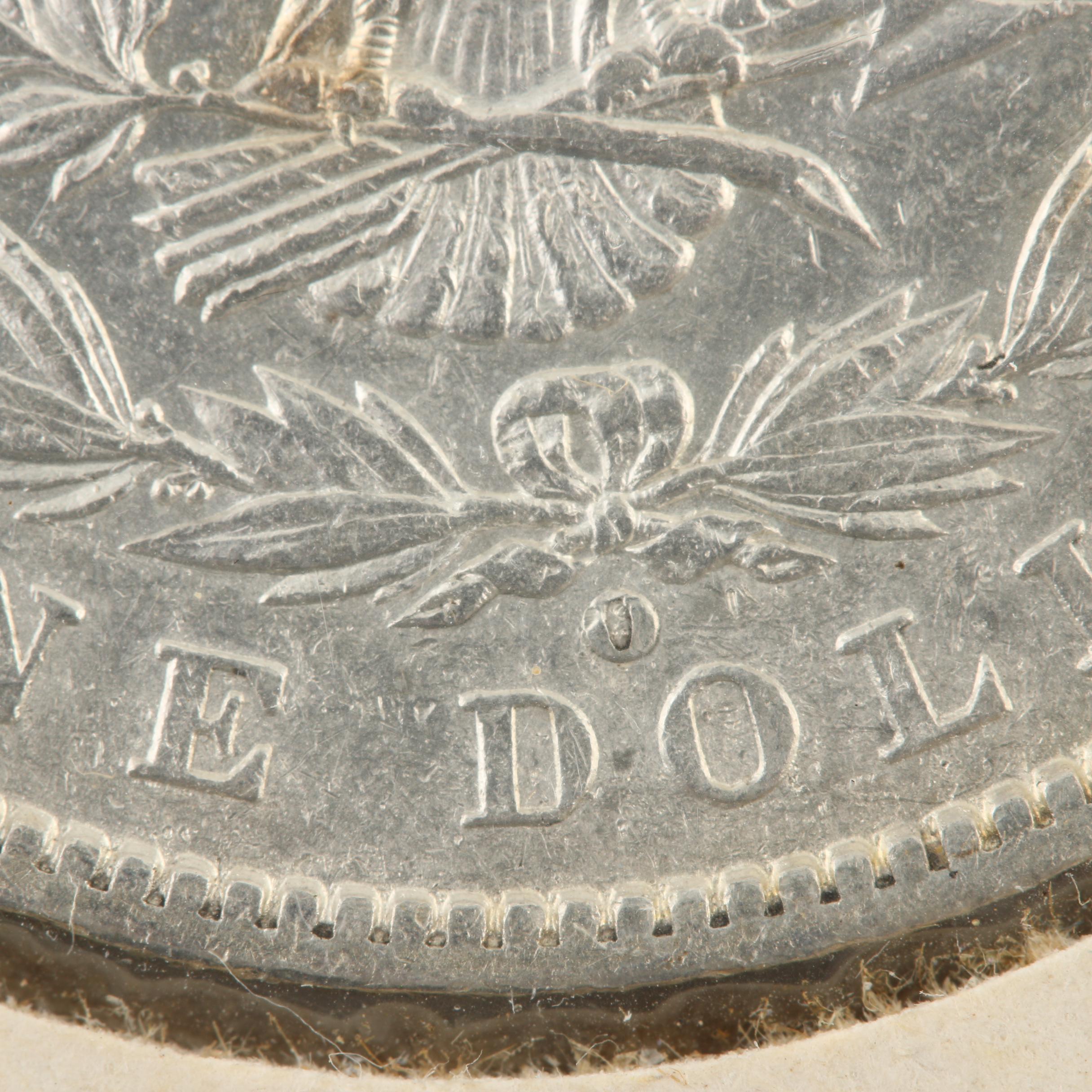 Ten Morgan Silver Dollars