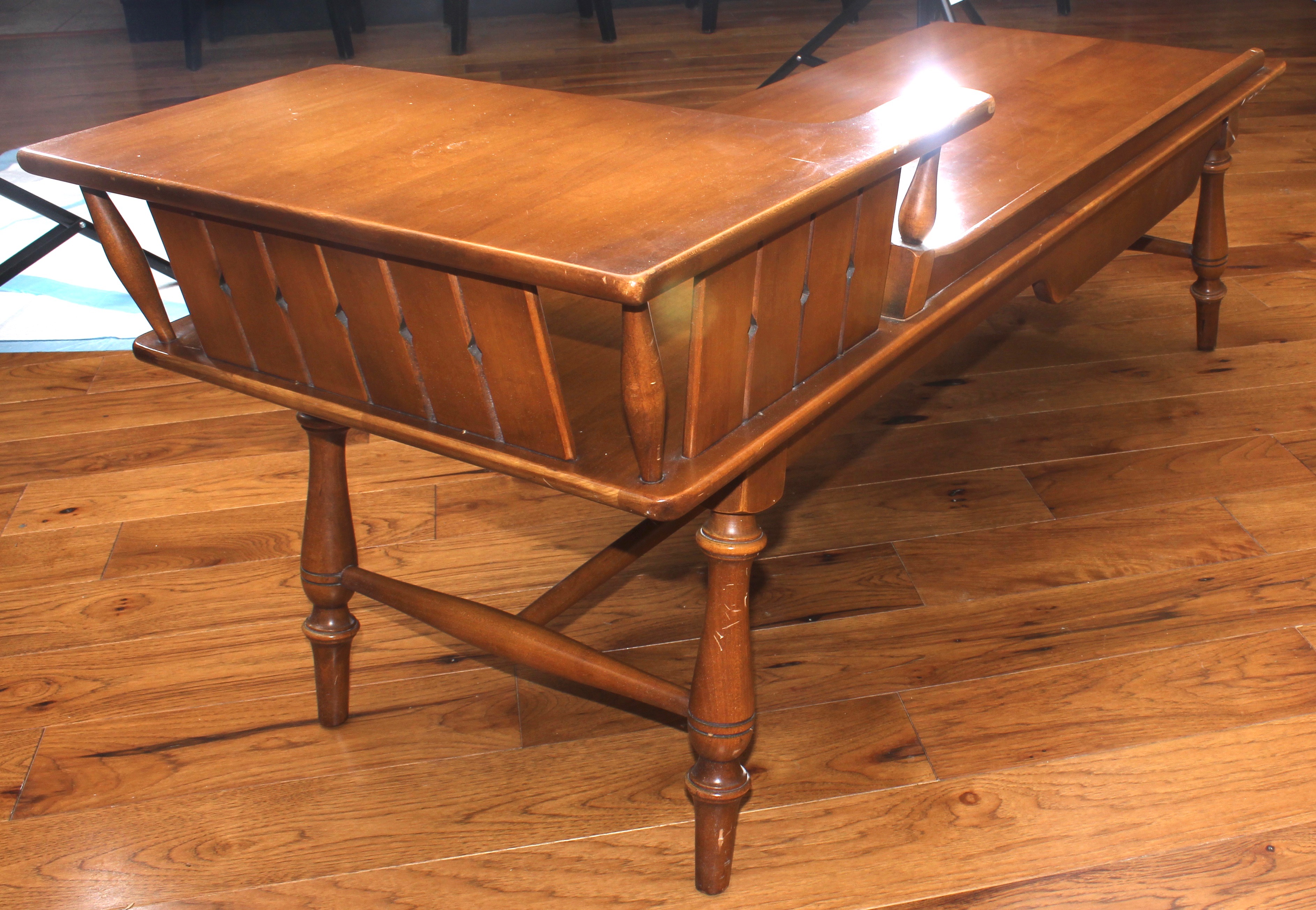 Early American Style Maple Coffee Table