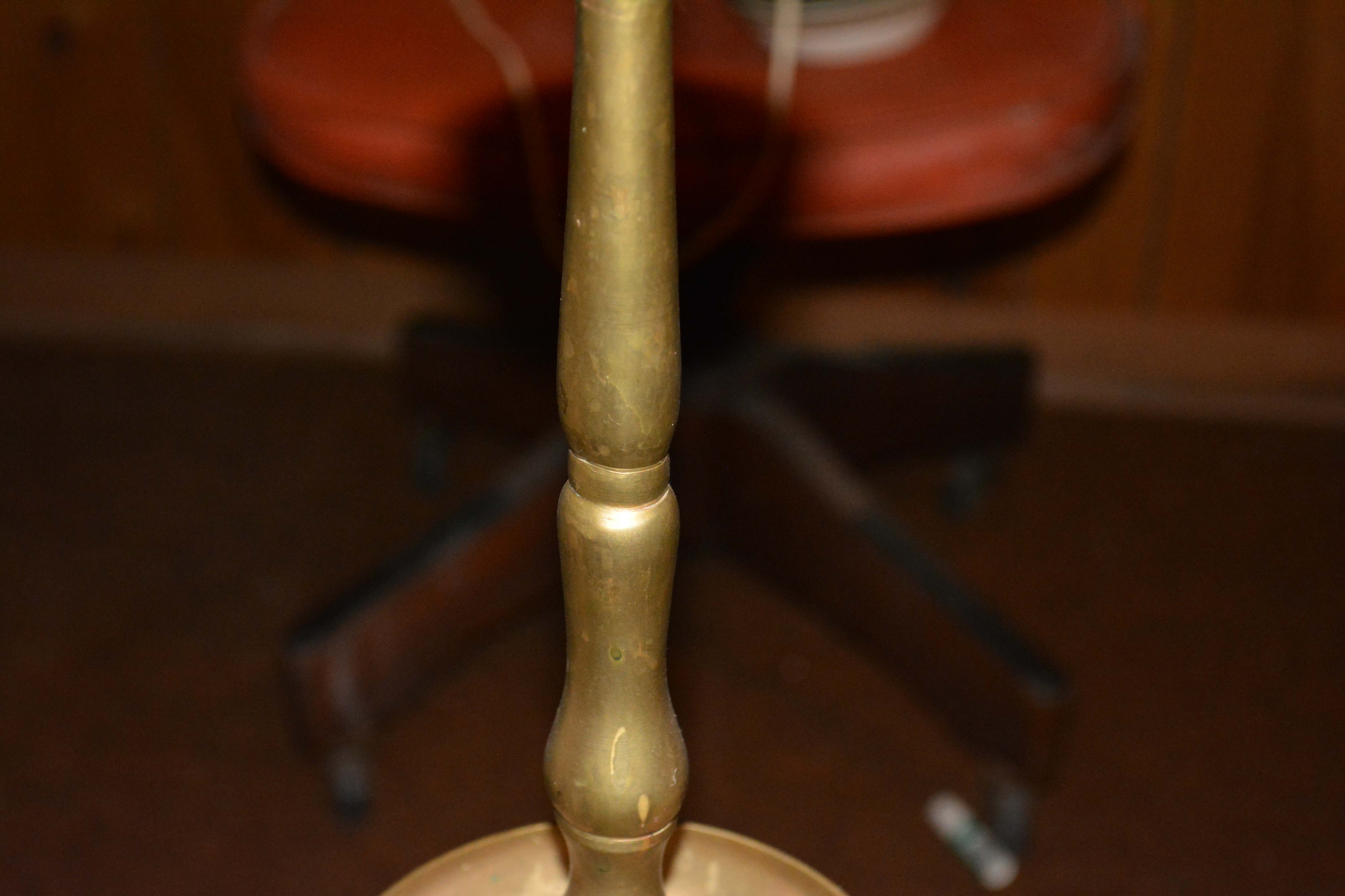 Vintage Brass Pricket Candle Holders