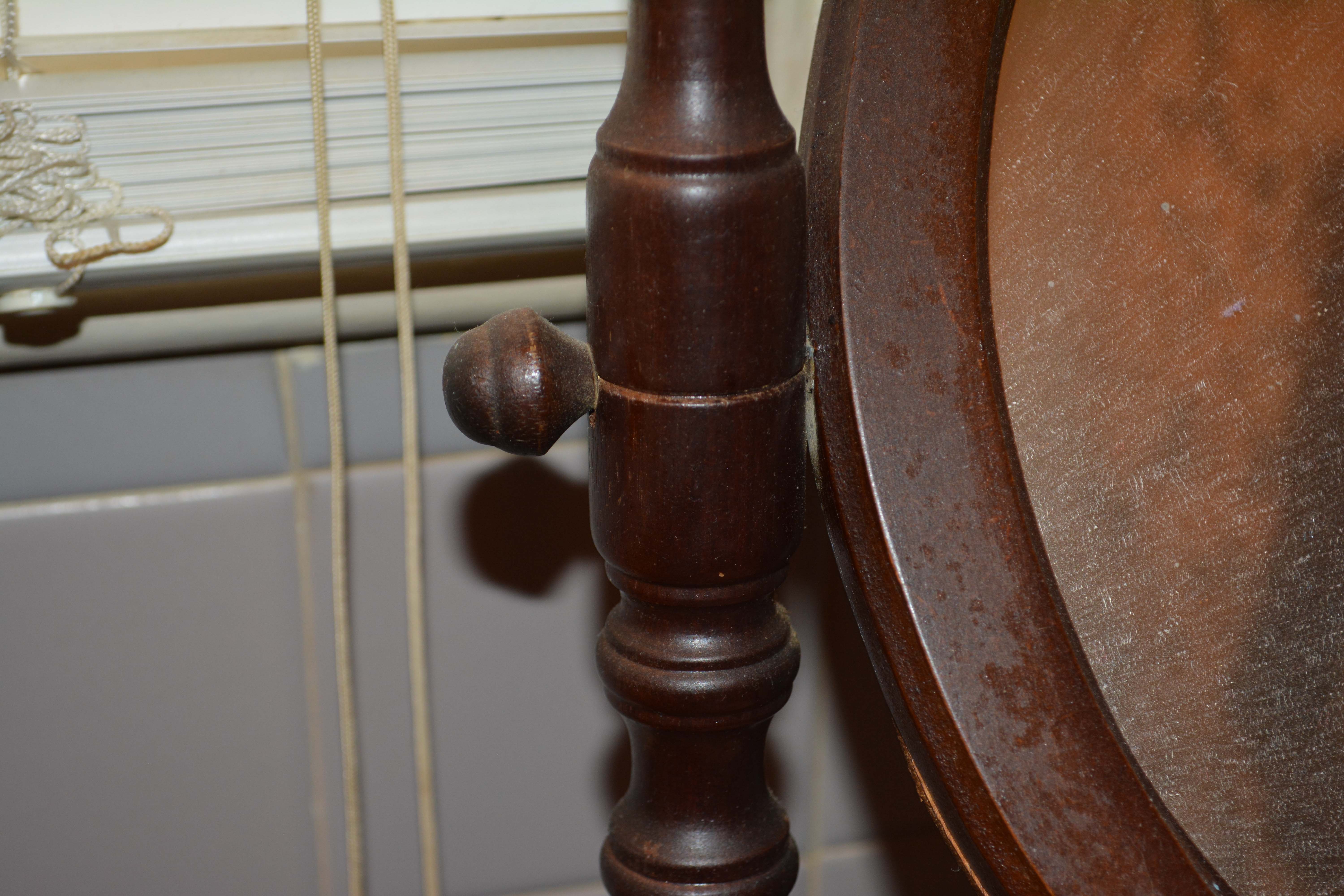 Wash Stand with Ironstone Basin and Pitcher