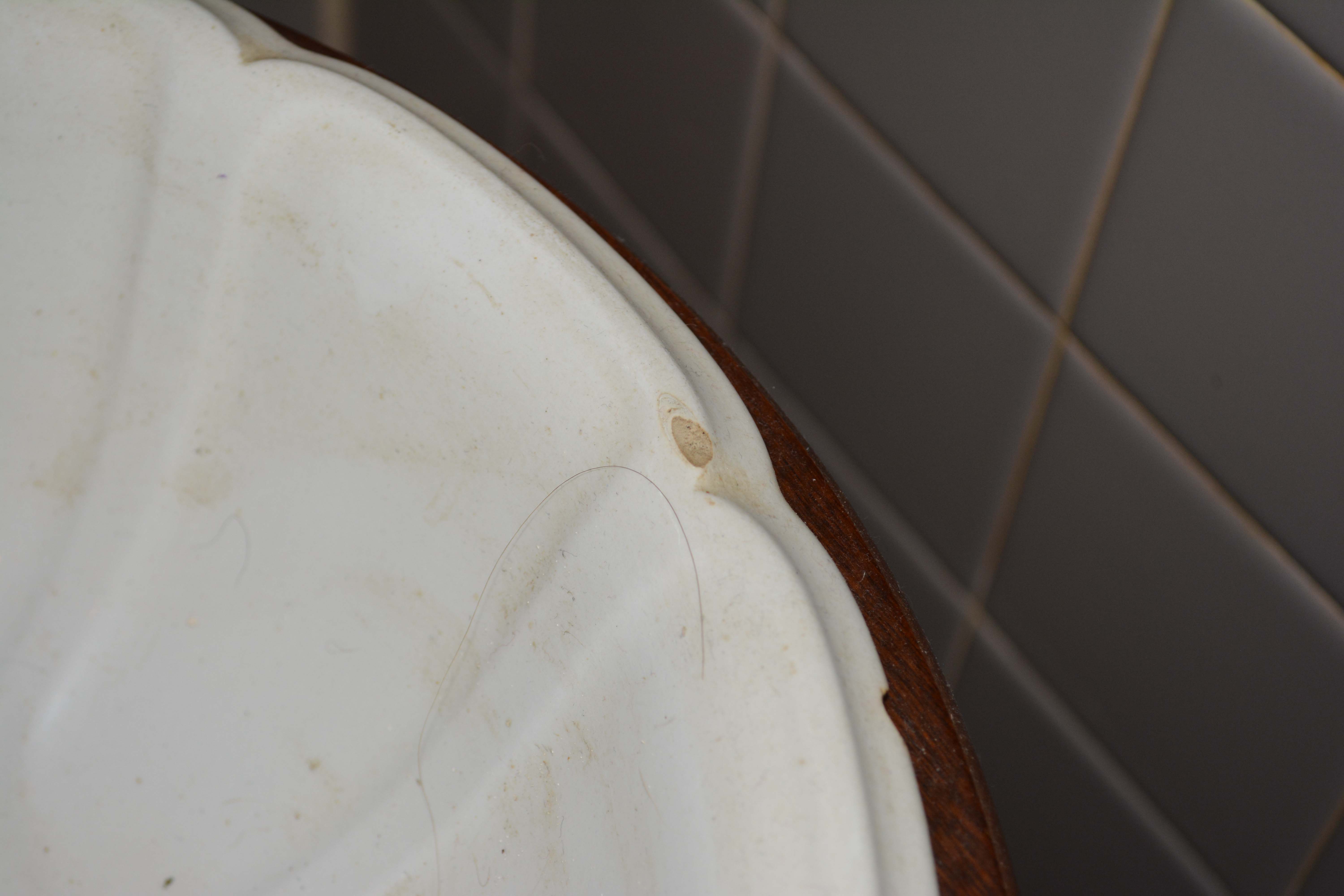 Wash Stand with Ironstone Basin and Pitcher