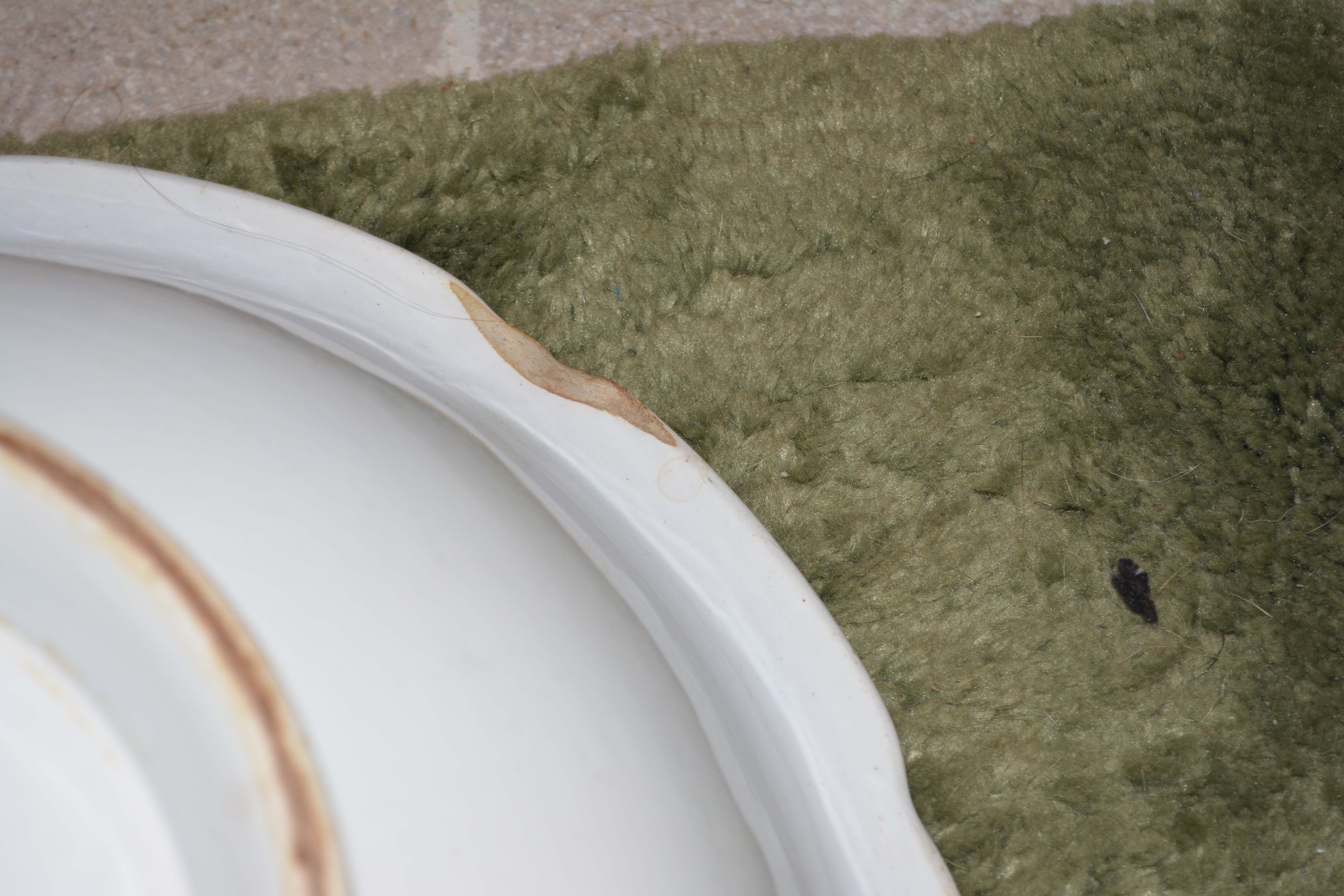 Wash Stand with Ironstone Basin and Pitcher