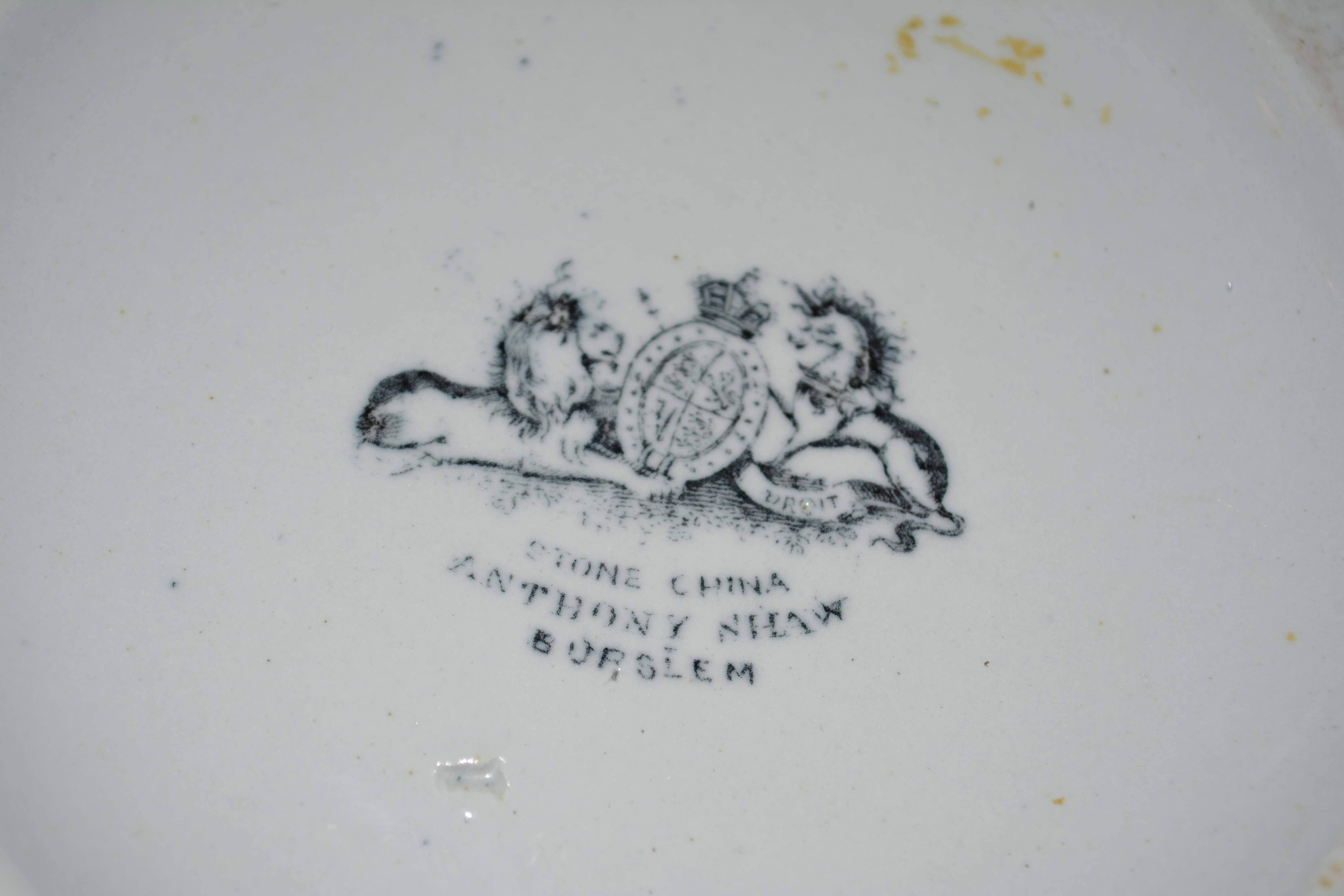 Wash Stand with Ironstone Basin and Pitcher