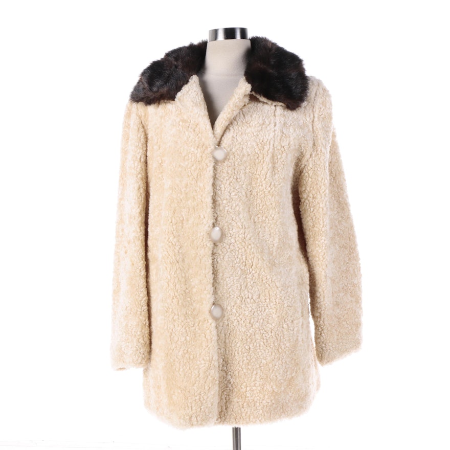 Women's Scandinavian Faux Fur Coat