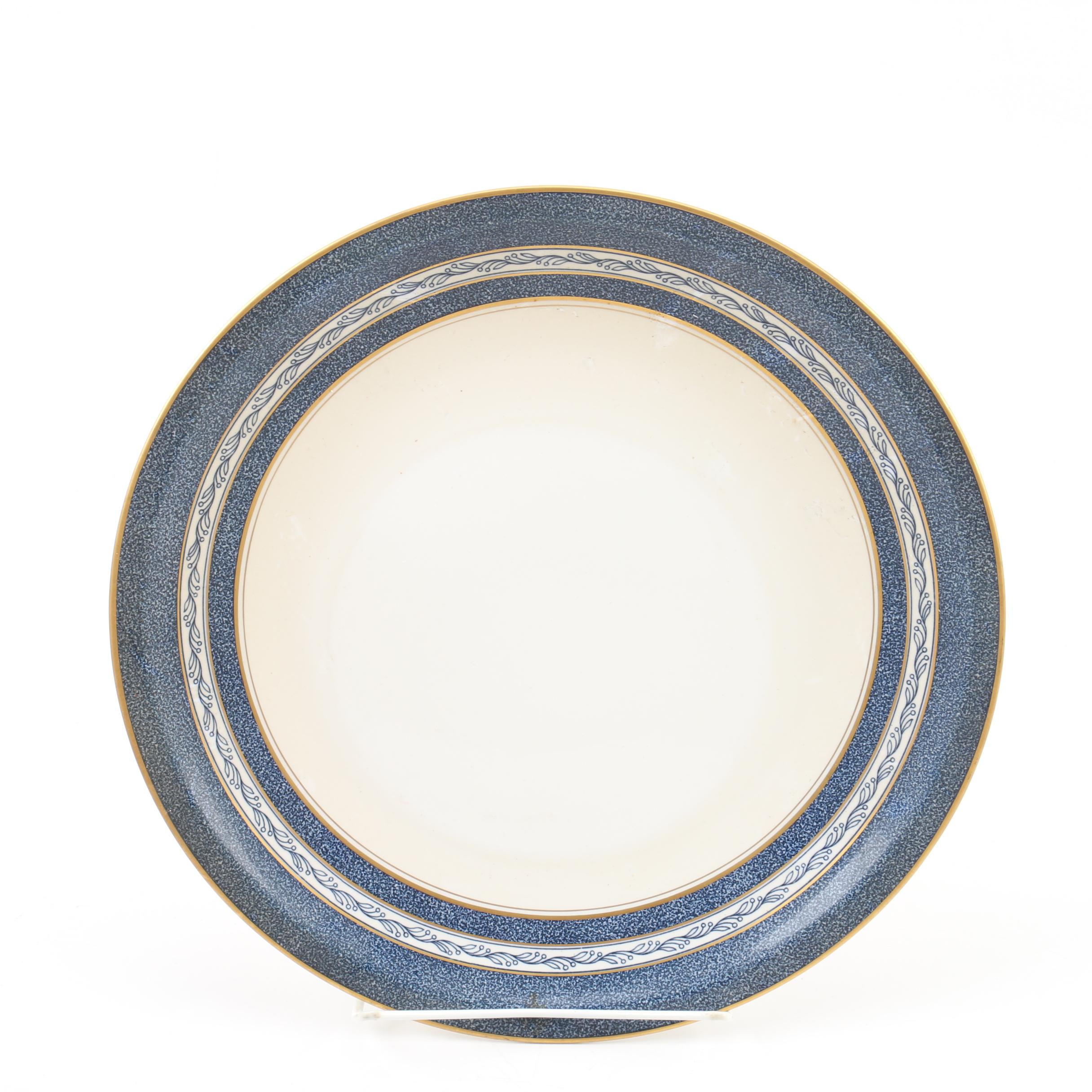 Vintage Theodore Haviland "Blue Mosaic" Porcelain Tableware