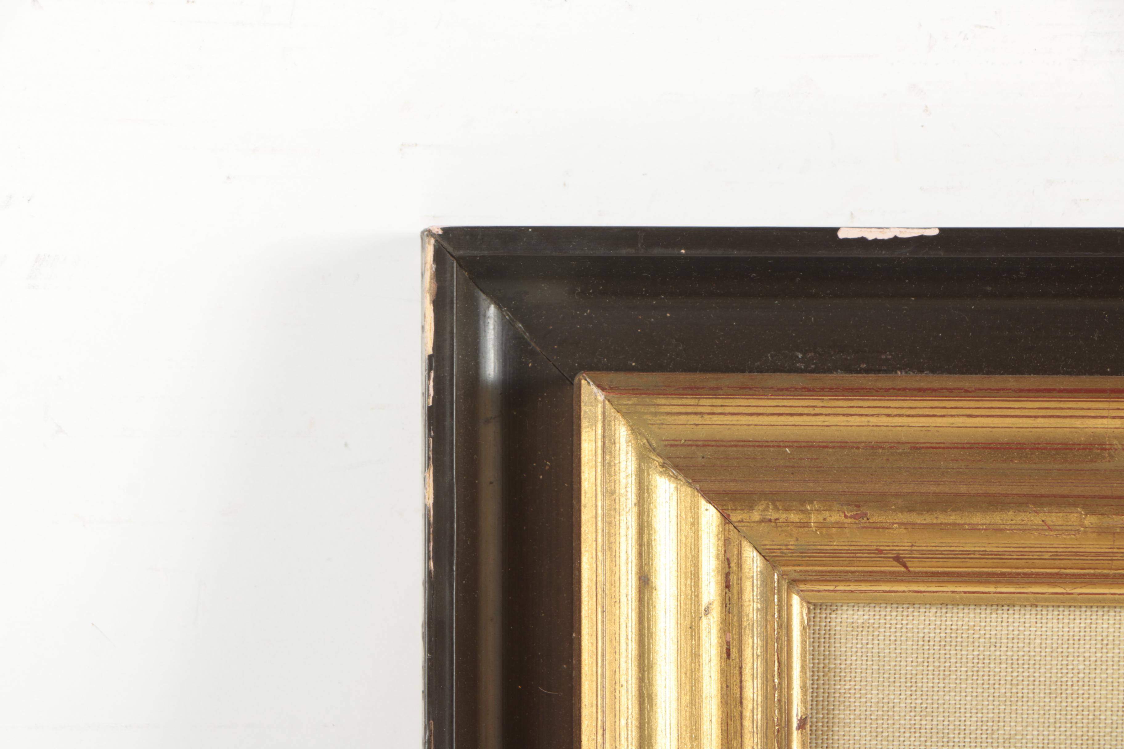 Pair of G. De Lillis Oil Paintings of Rural Landscapes