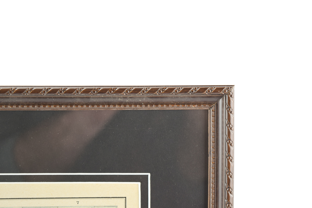 Circa 1914 Rand McNally Engraved Map of West Indies from "Atlas of the World"