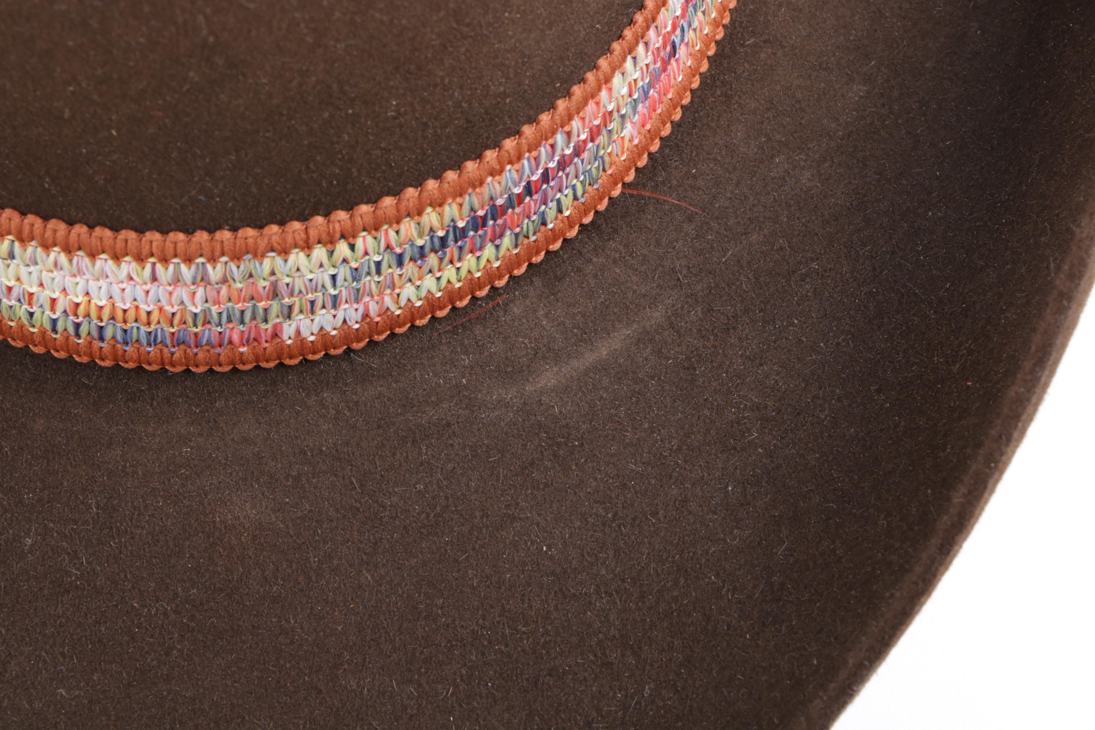 Men's Vintage Stetson 4X Beaver Felt Western Hats