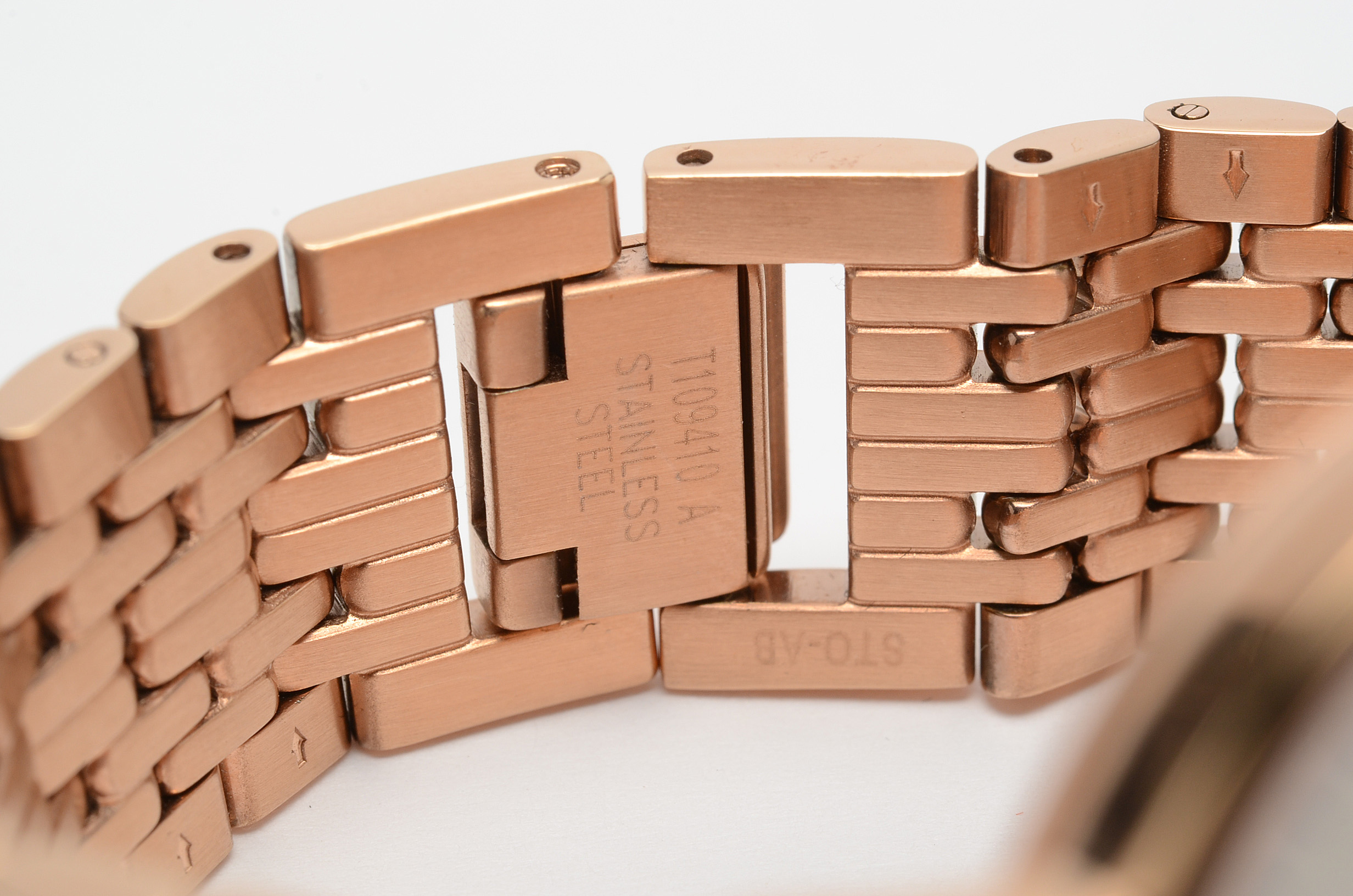 Tissot 1853 "Everytime" Rose Gold Tone Watch