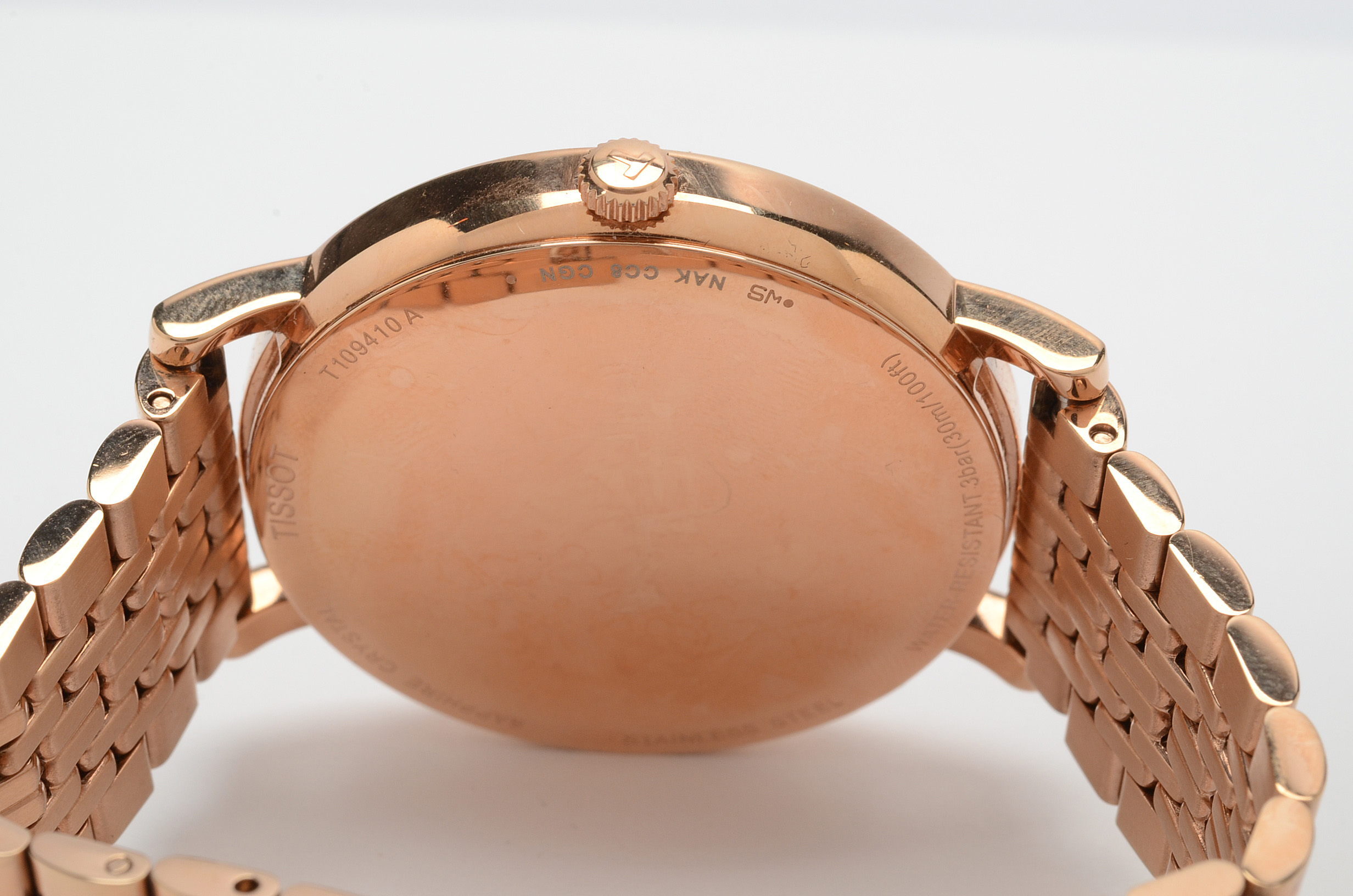 Tissot 1853 "Everytime" Rose Gold Tone Watch