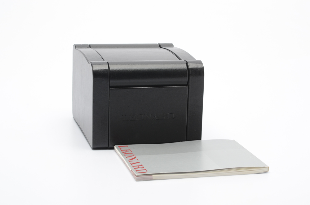 Leonard Automatic Chronograph Watch With Exhibition Back