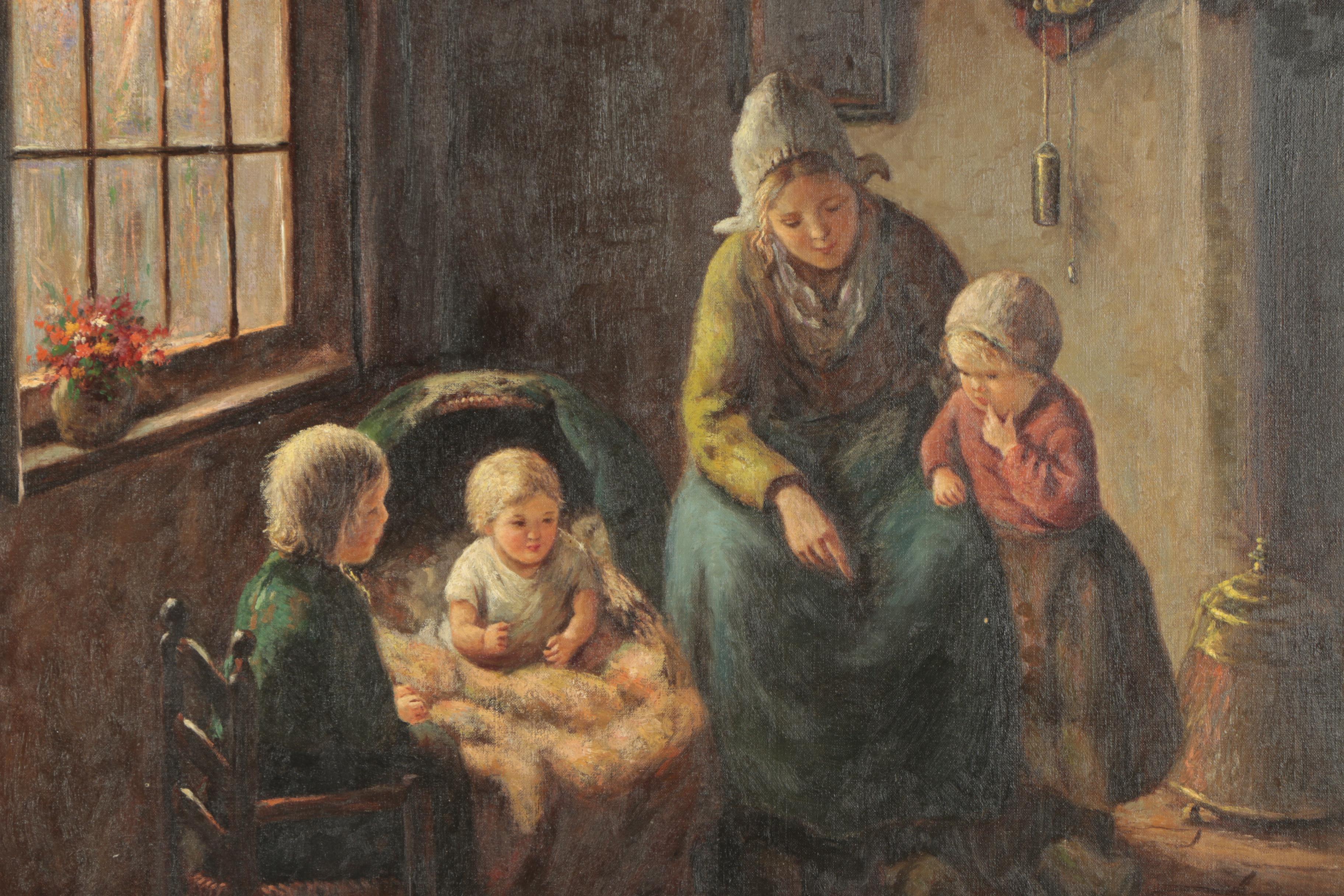 Nic Lenz Oil Painting