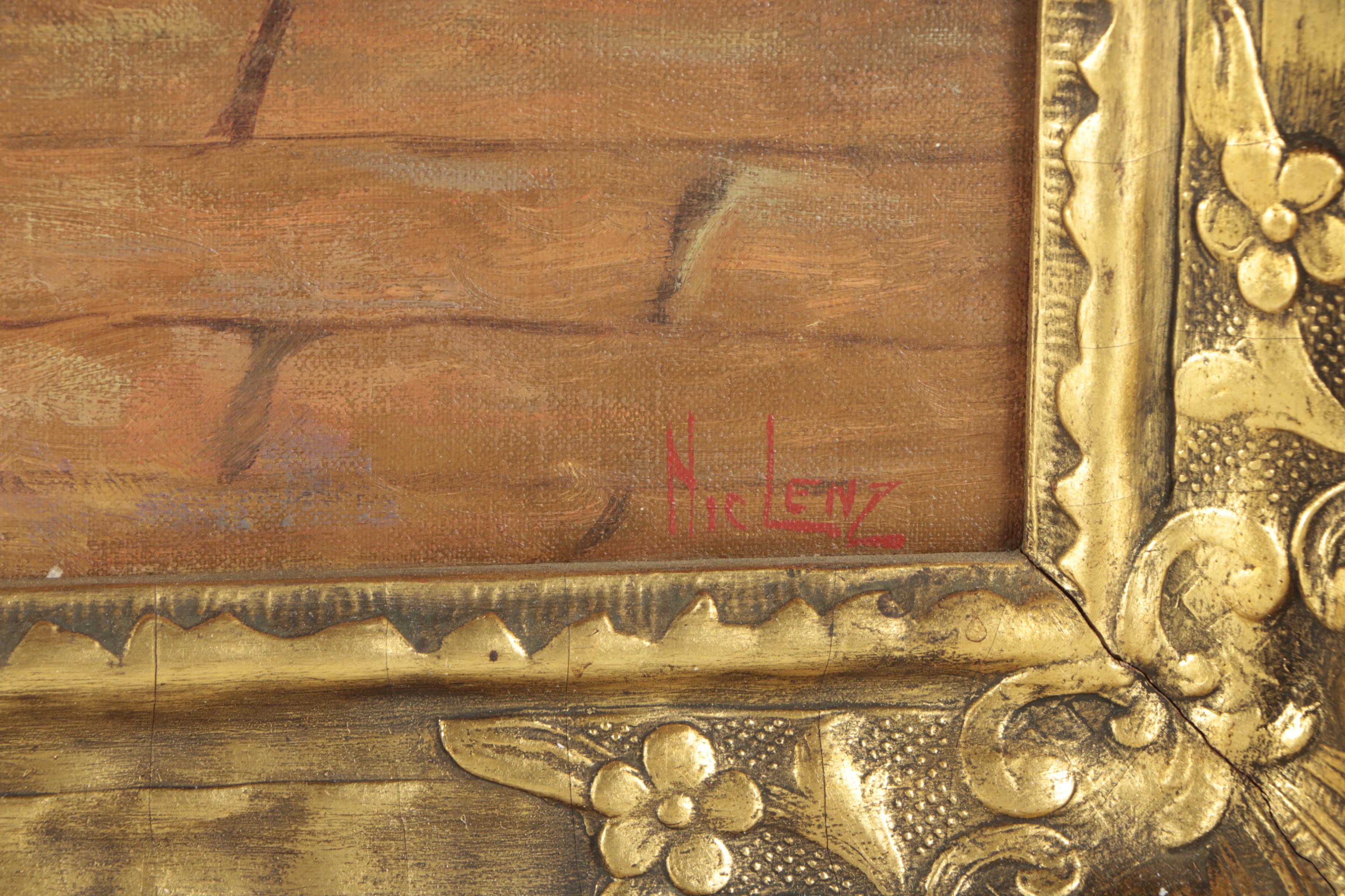 Nic Lenz Oil Painting