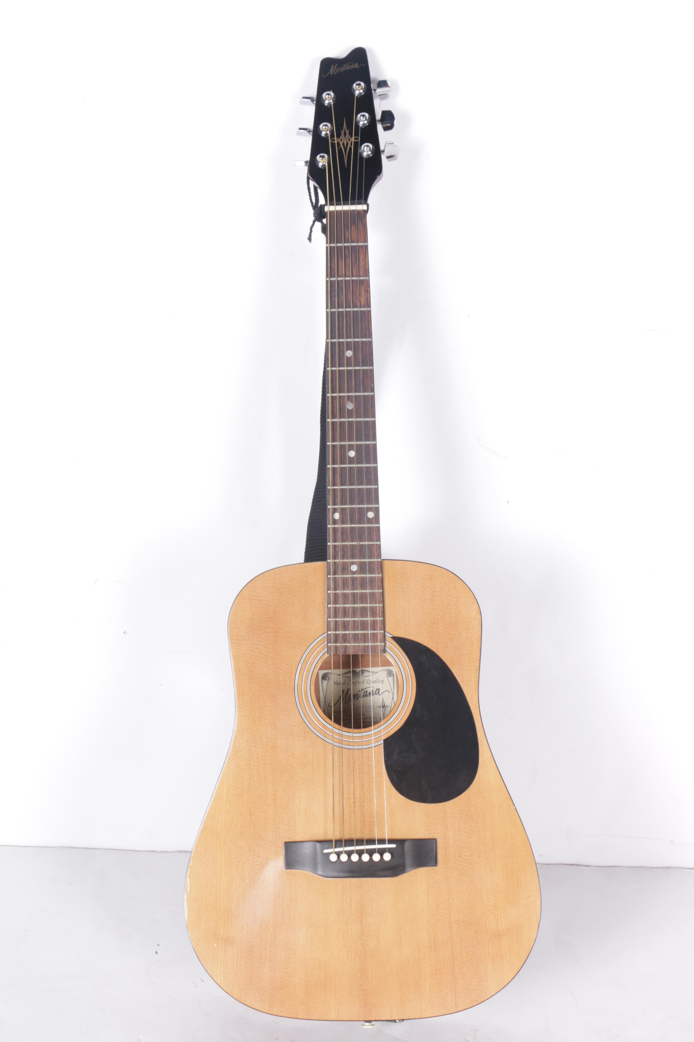 Montana MT570GK Dreadnought Acoustic Guitar with Gig Bag