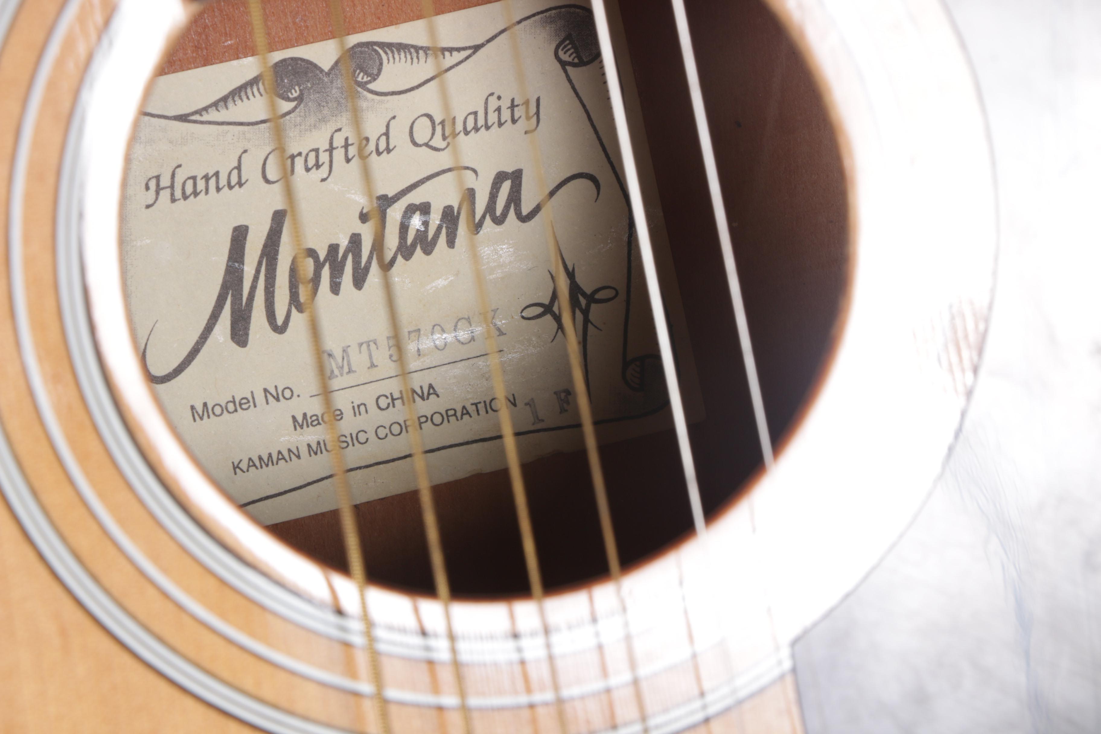 Montana MT570GK Dreadnought Acoustic Guitar with Gig Bag