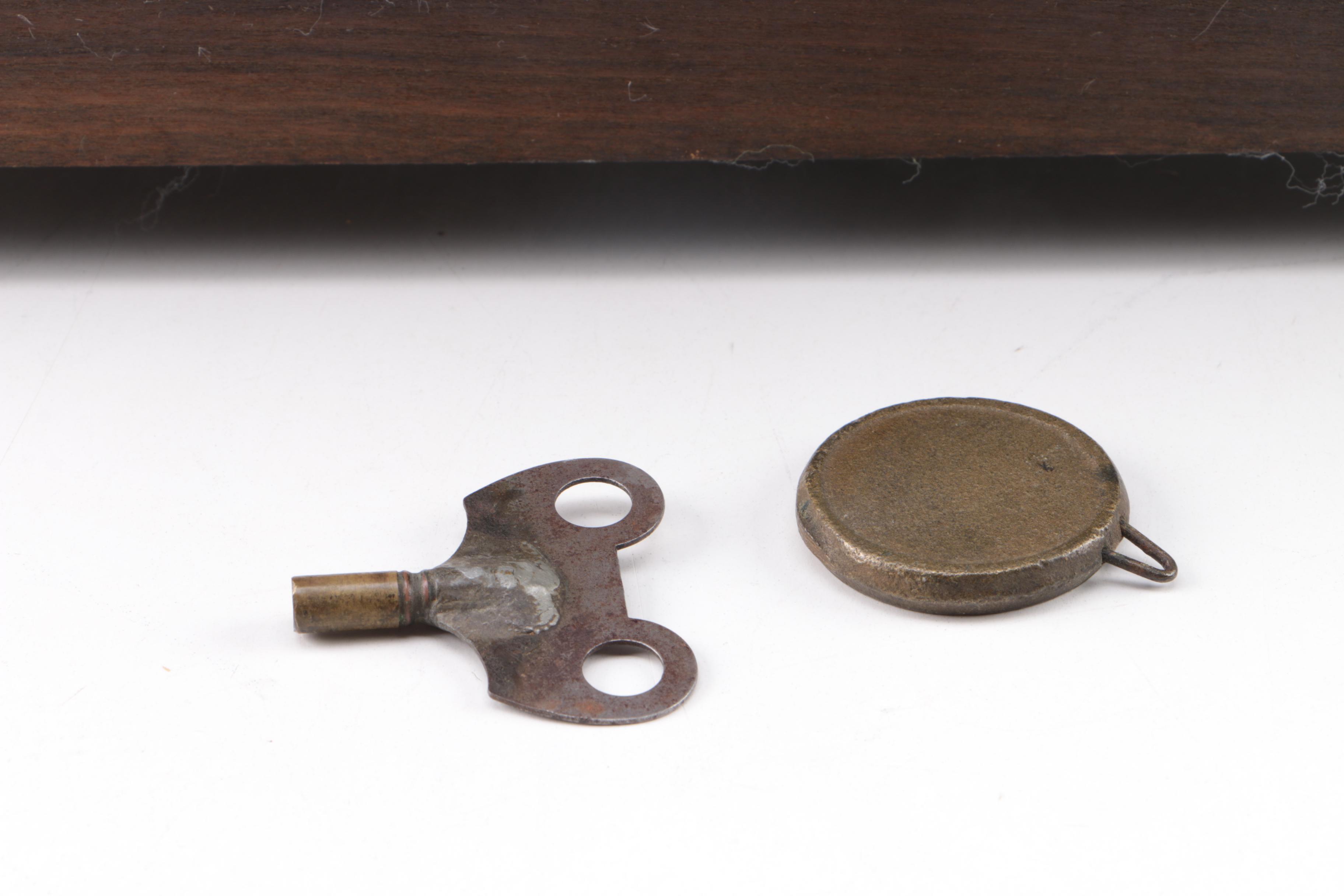 Antique E. Ingraham Clock Co. "Adrian" Adamantine Style Clock