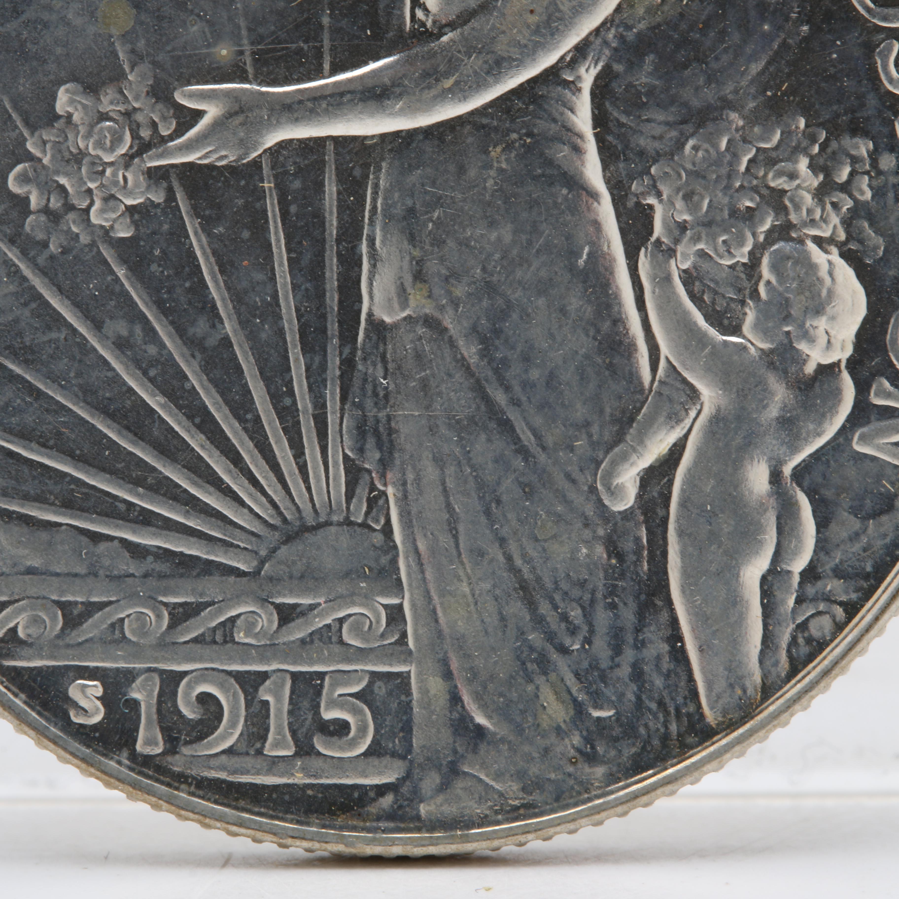 1915-S Panama Pacific Exposition Half Dollar Silver Commemorative