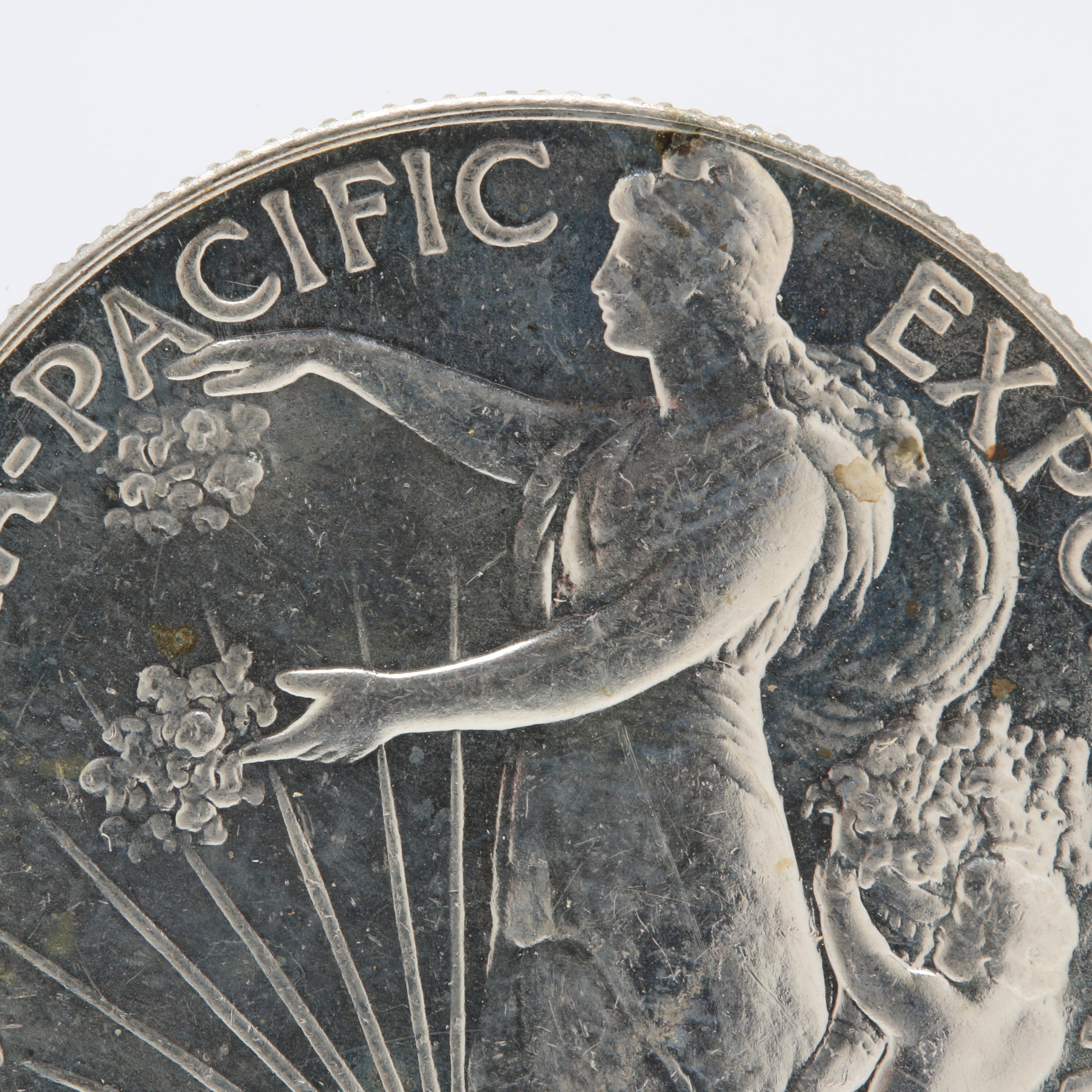 1915-S Panama Pacific Exposition Half Dollar Silver Commemorative
