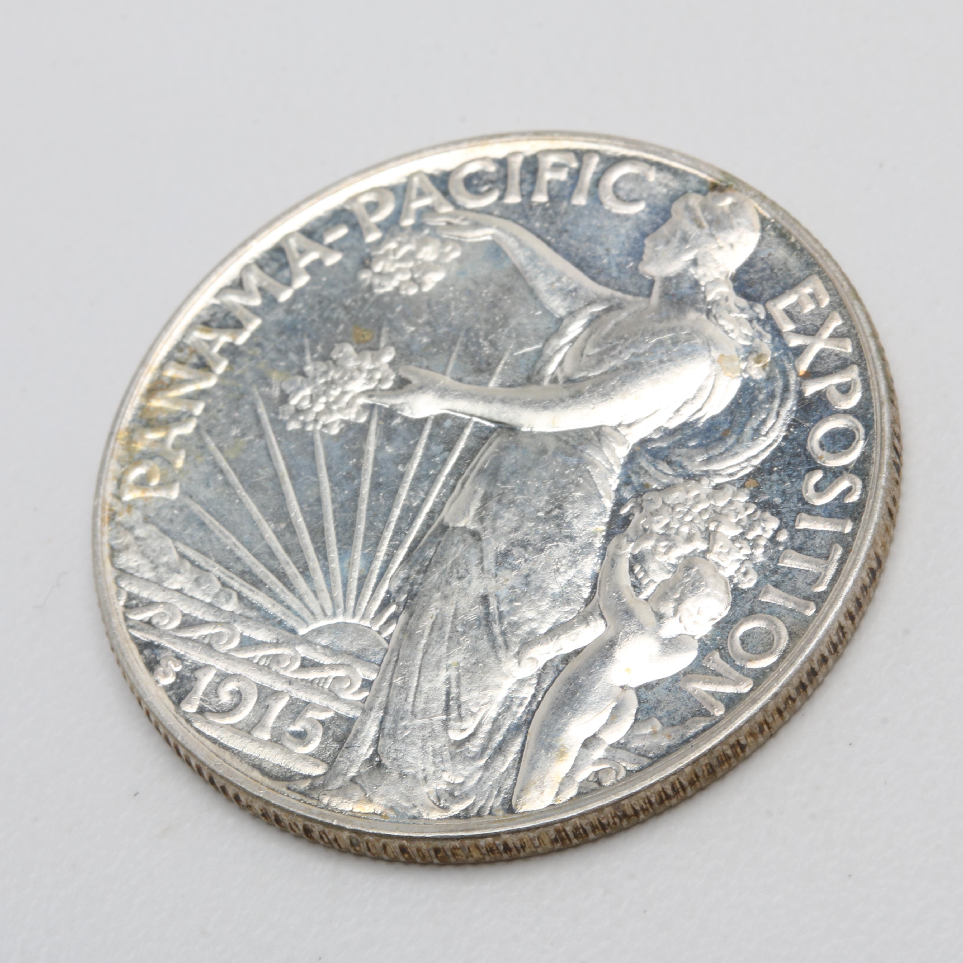 1915-S Panama Pacific Exposition Half Dollar Silver Commemorative