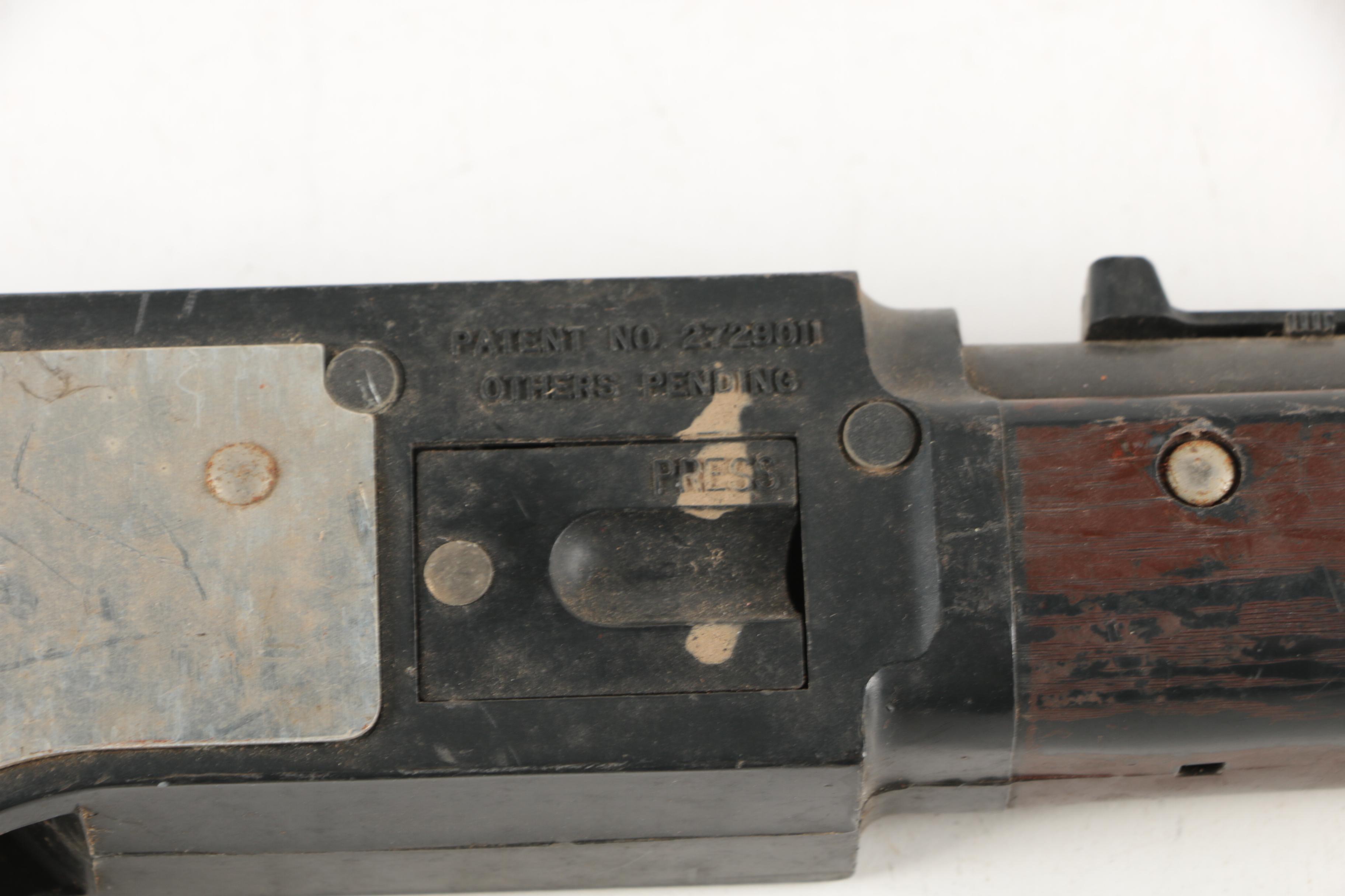 Mattel Colt Six Shooter Rifle and Winchester Saddle Cap Guns and Leather Belt