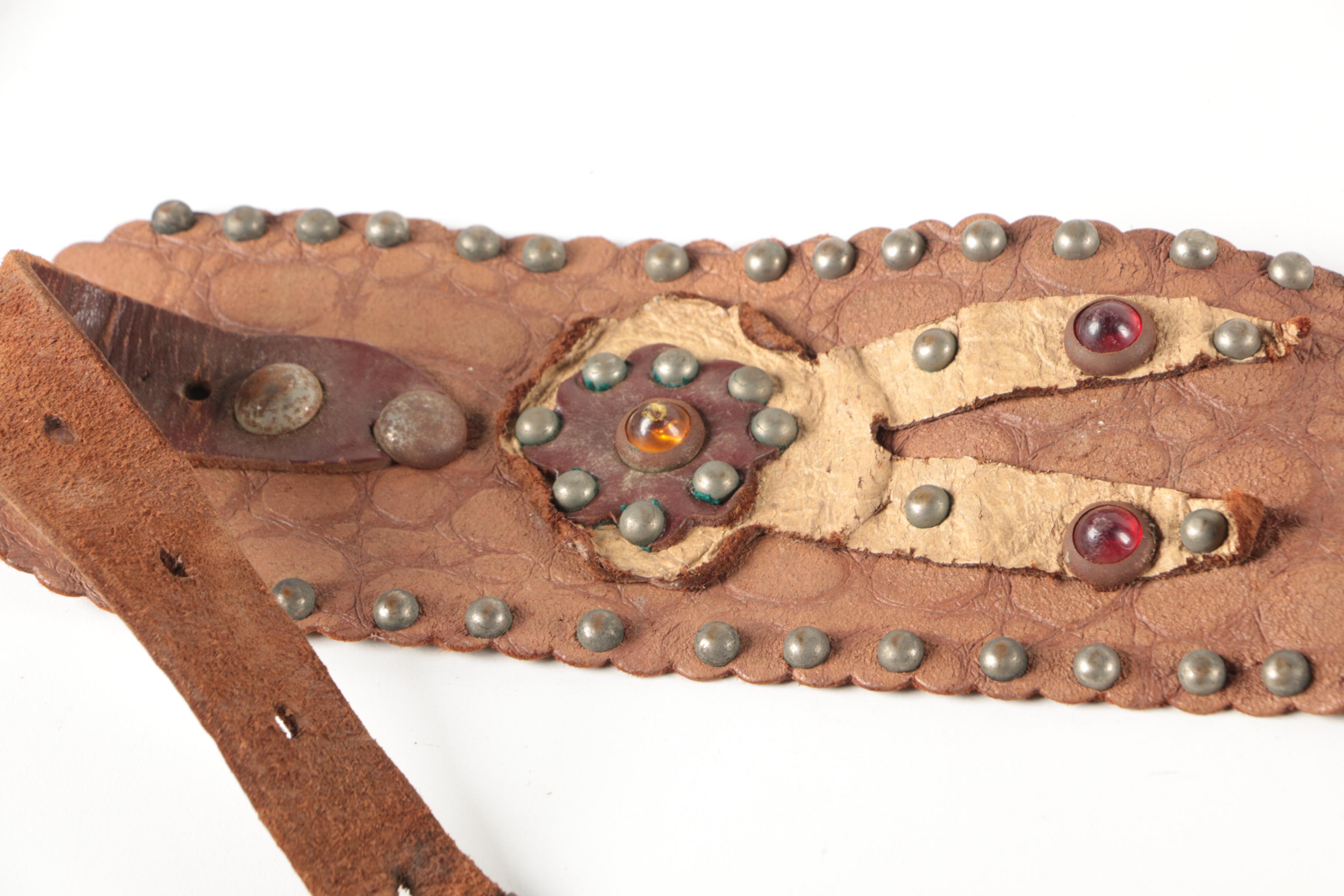 Mattel Colt Six Shooter Rifle and Winchester Saddle Cap Guns and Leather Belt