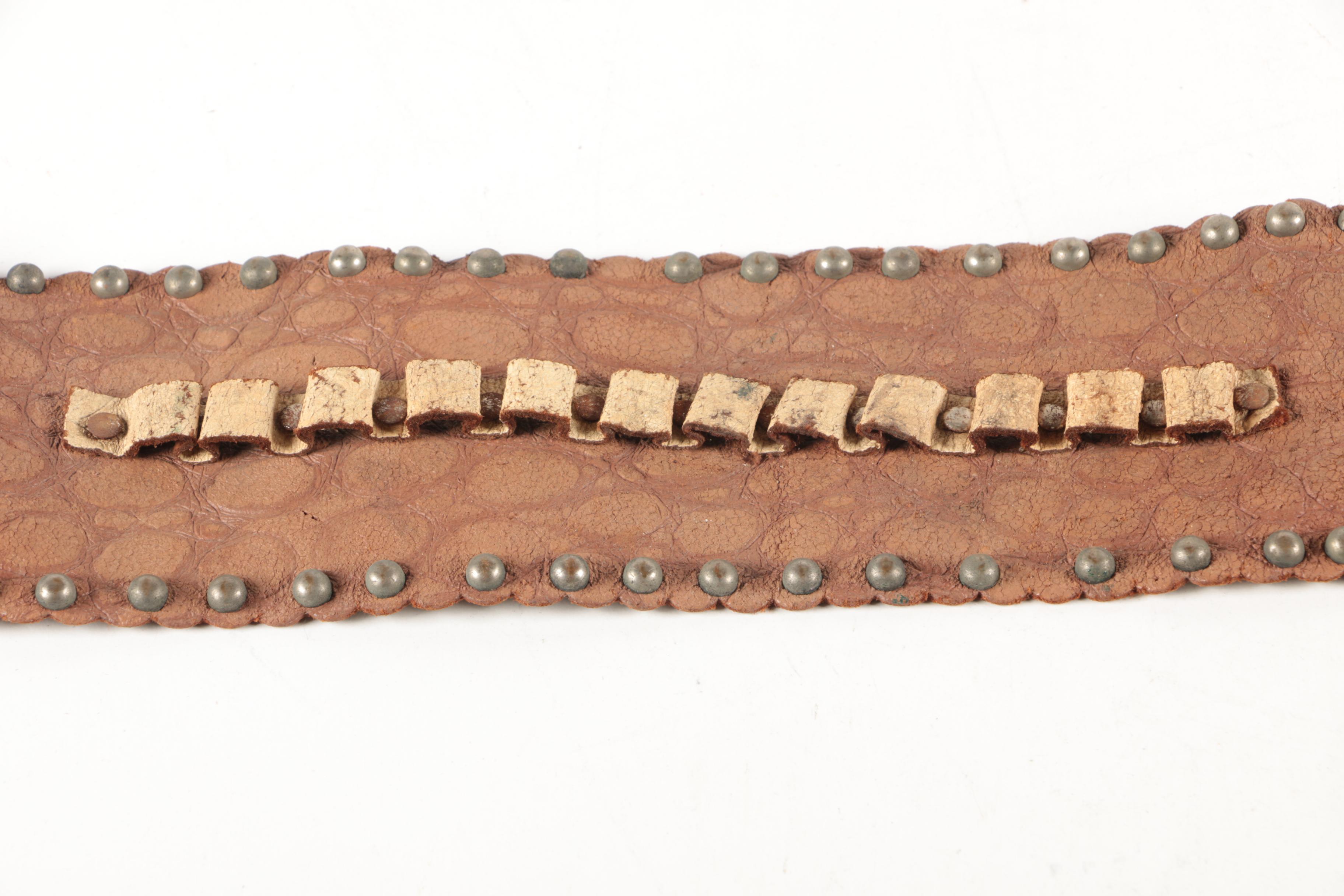 Mattel Colt Six Shooter Rifle and Winchester Saddle Cap Guns and Leather Belt