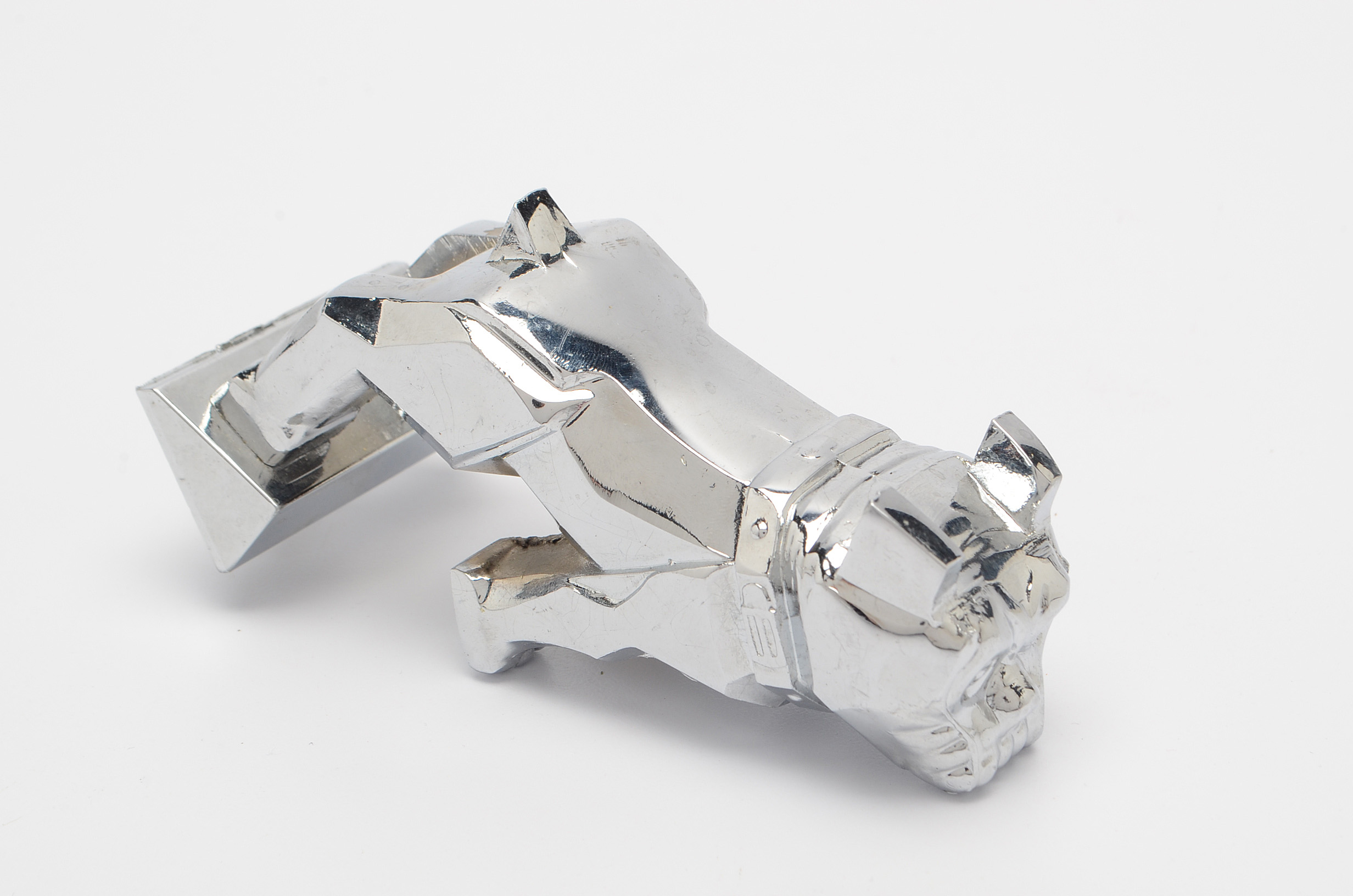 Vintage Mack Truck Chrome Bulldog Hood Ornament