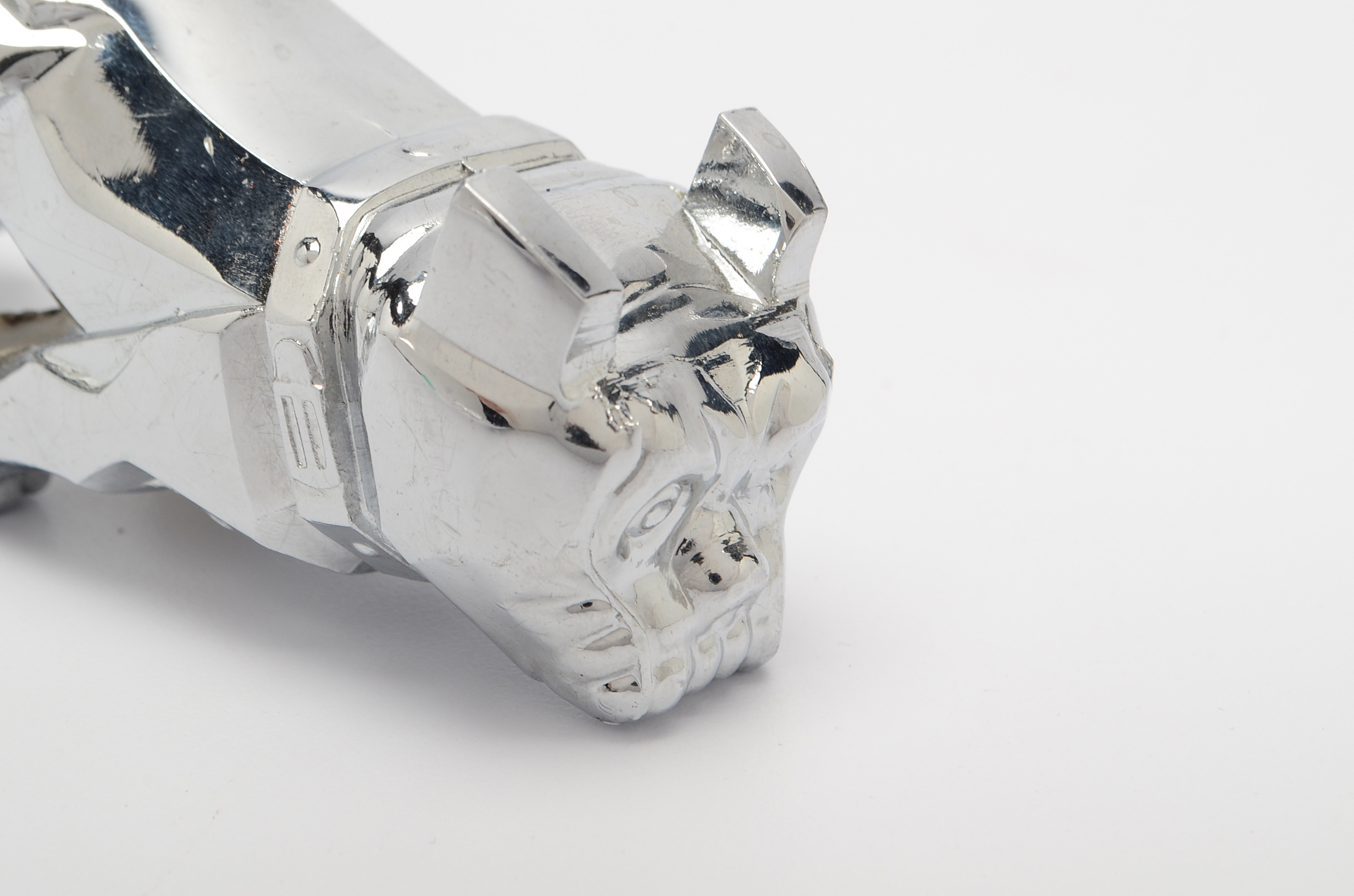 Vintage Mack Truck Chrome Bulldog Hood Ornament