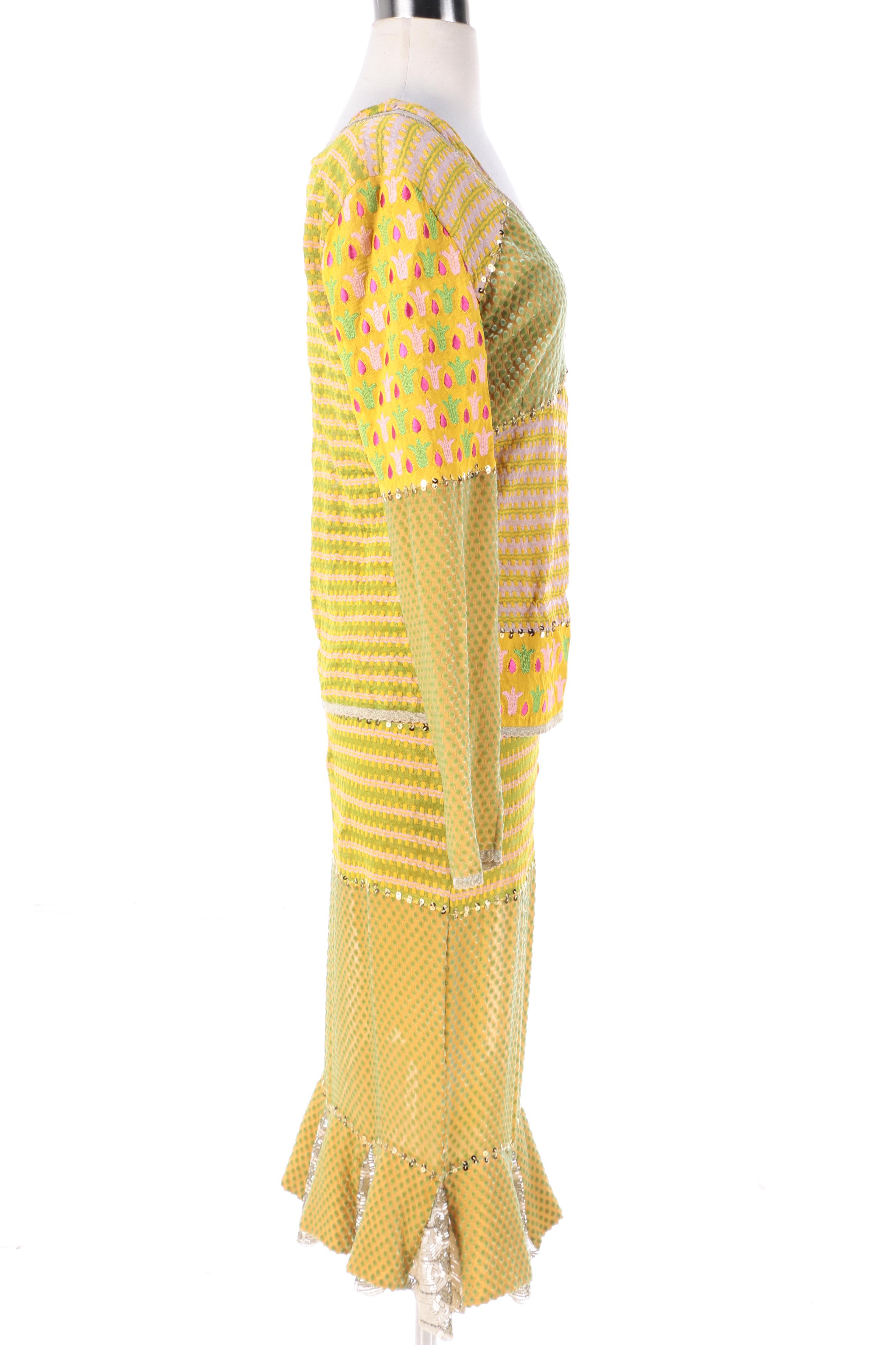 Christian Dior Boutique 21st Century Jaipur Gypsy Beaded and Sequined Ensemble