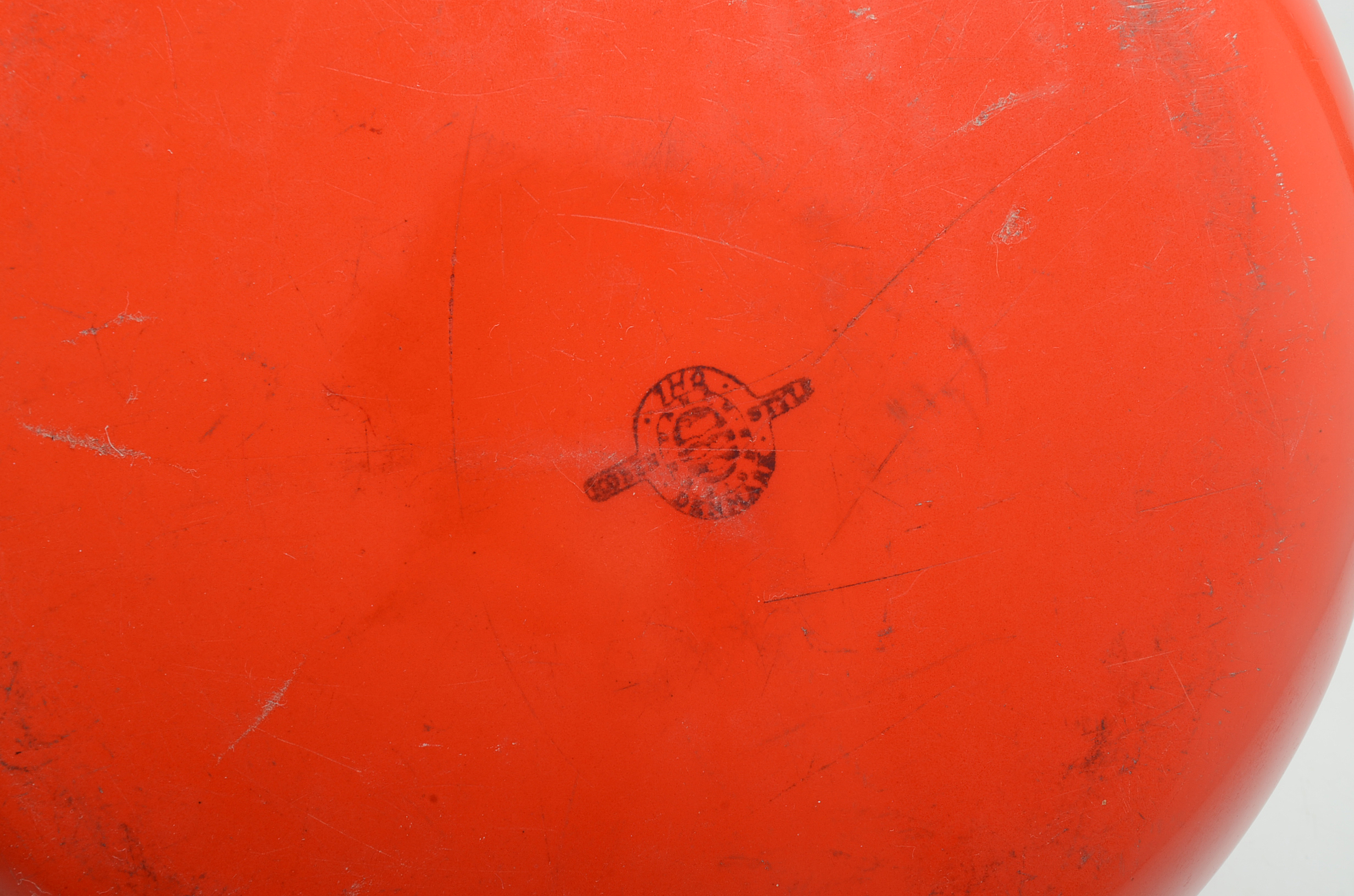 Dansk Kobenstyle Mid Century Modern Enameled Cast Iron Covered Dutch Oven in Red